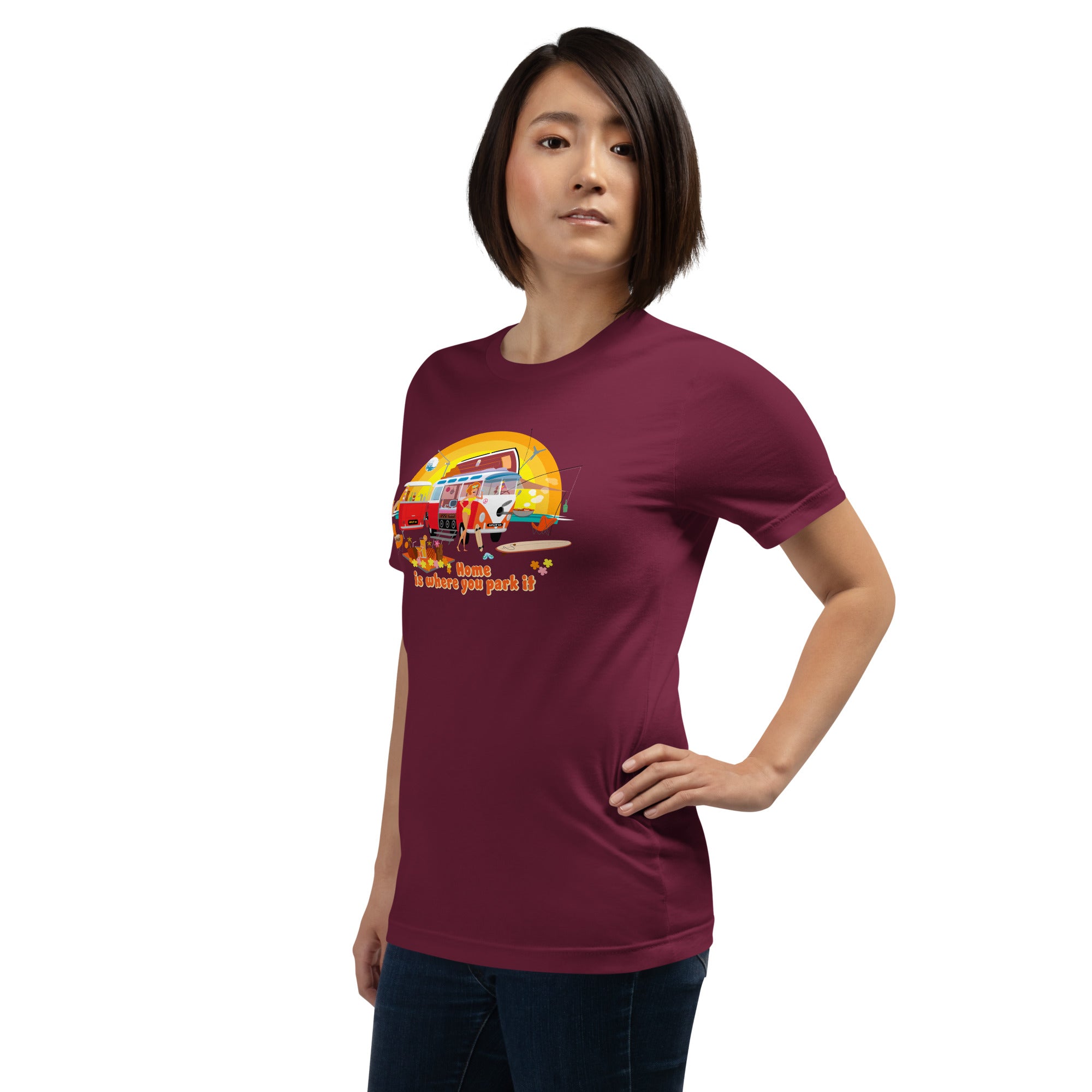 Unisex cotton t-shirt Ultra Combi on dark colors