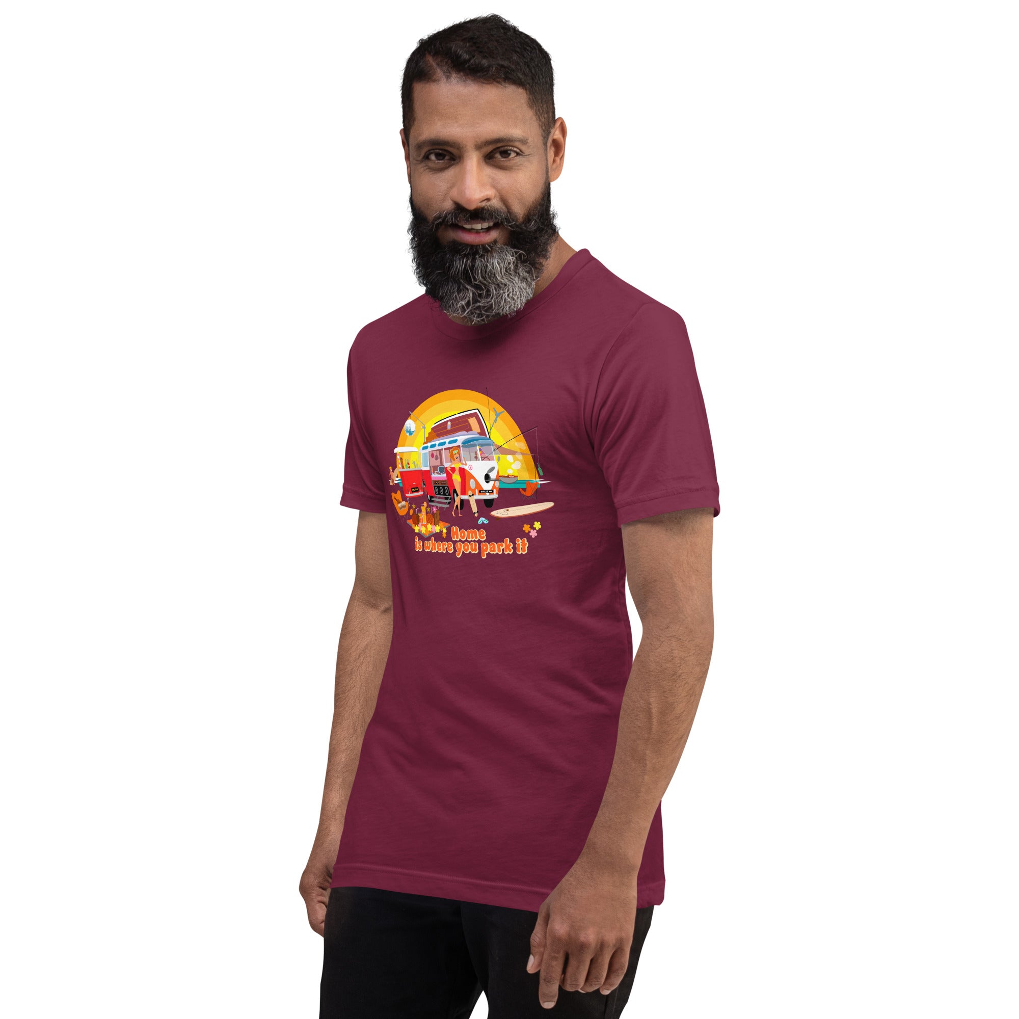 Unisex cotton t-shirt Ultra Combi on dark colors