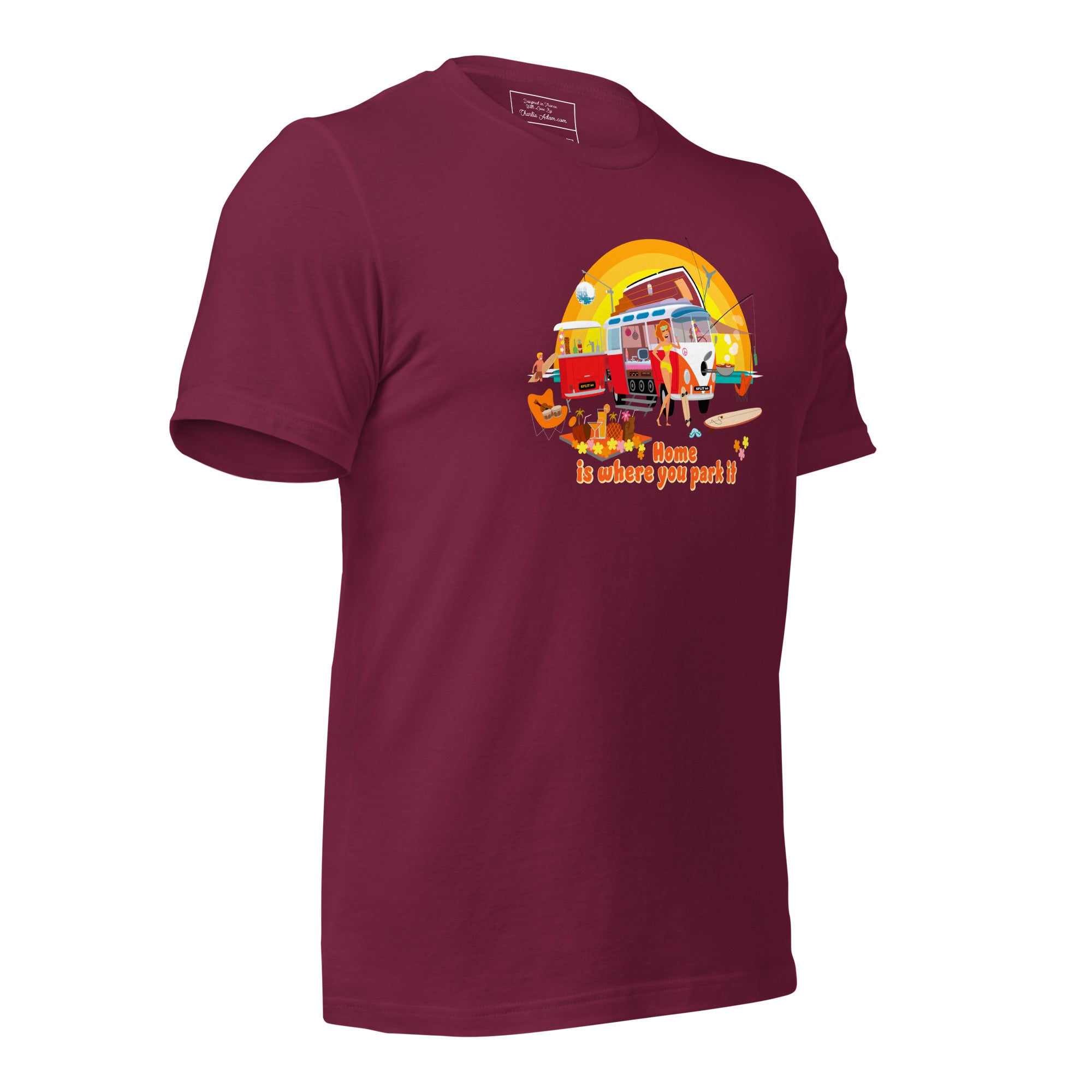 Unisex cotton t-shirt Ultra Combi on dark colors