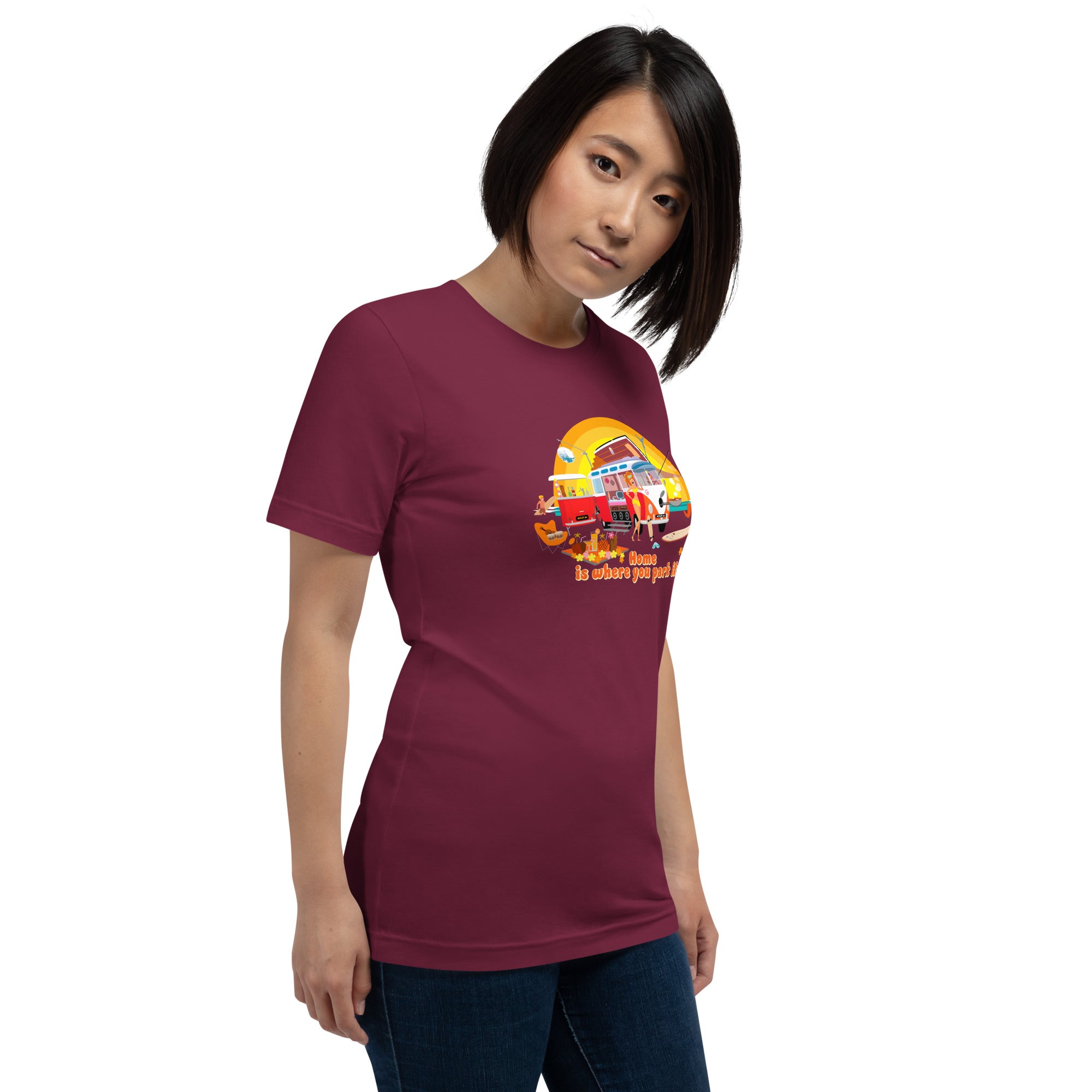 Unisex cotton t-shirt Ultra Combi on dark colors