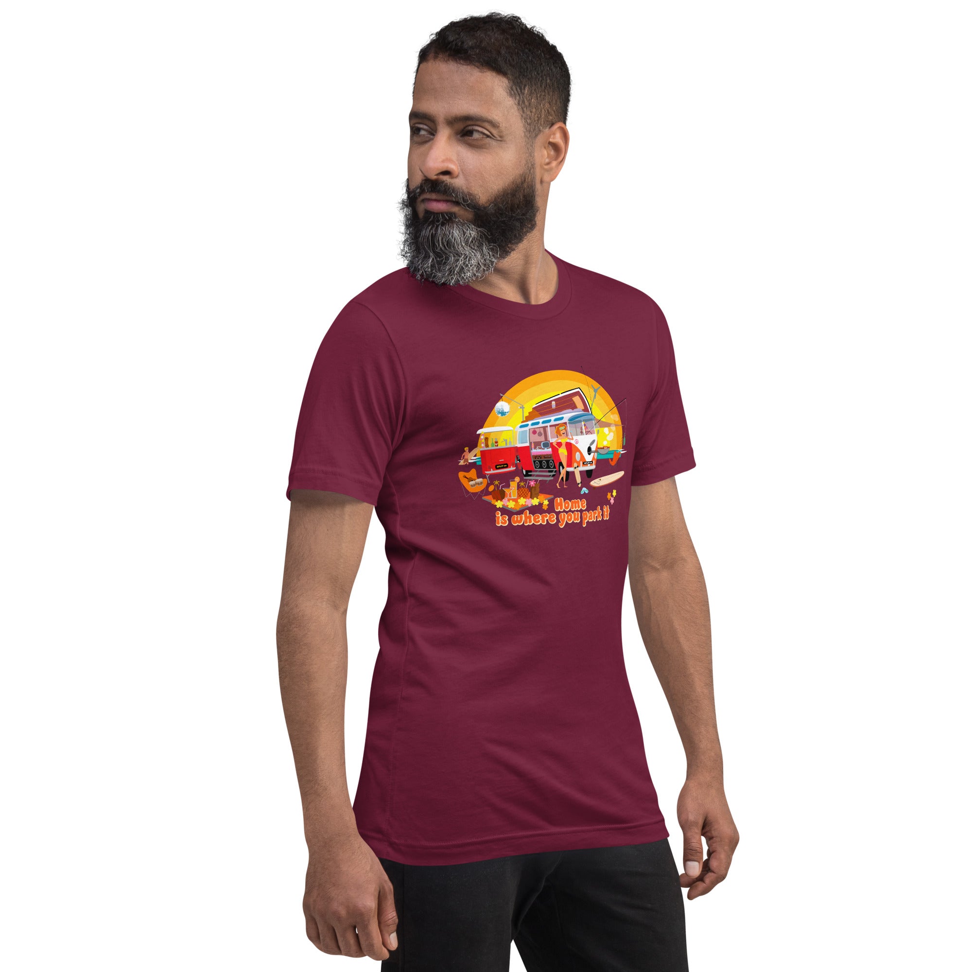 Unisex cotton t-shirt Ultra Combi on dark colors