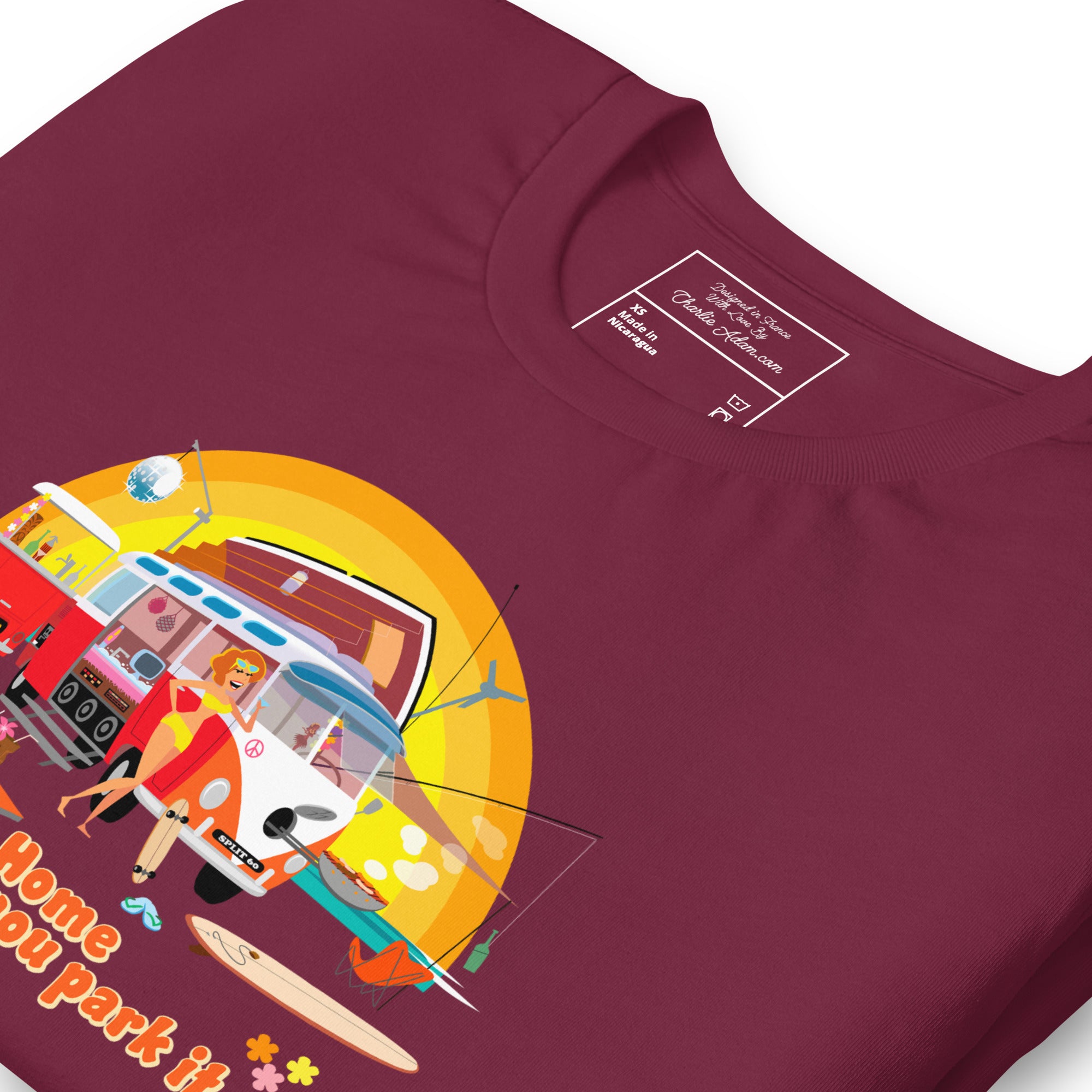 Unisex cotton t-shirt Ultra Combi on dark colors
