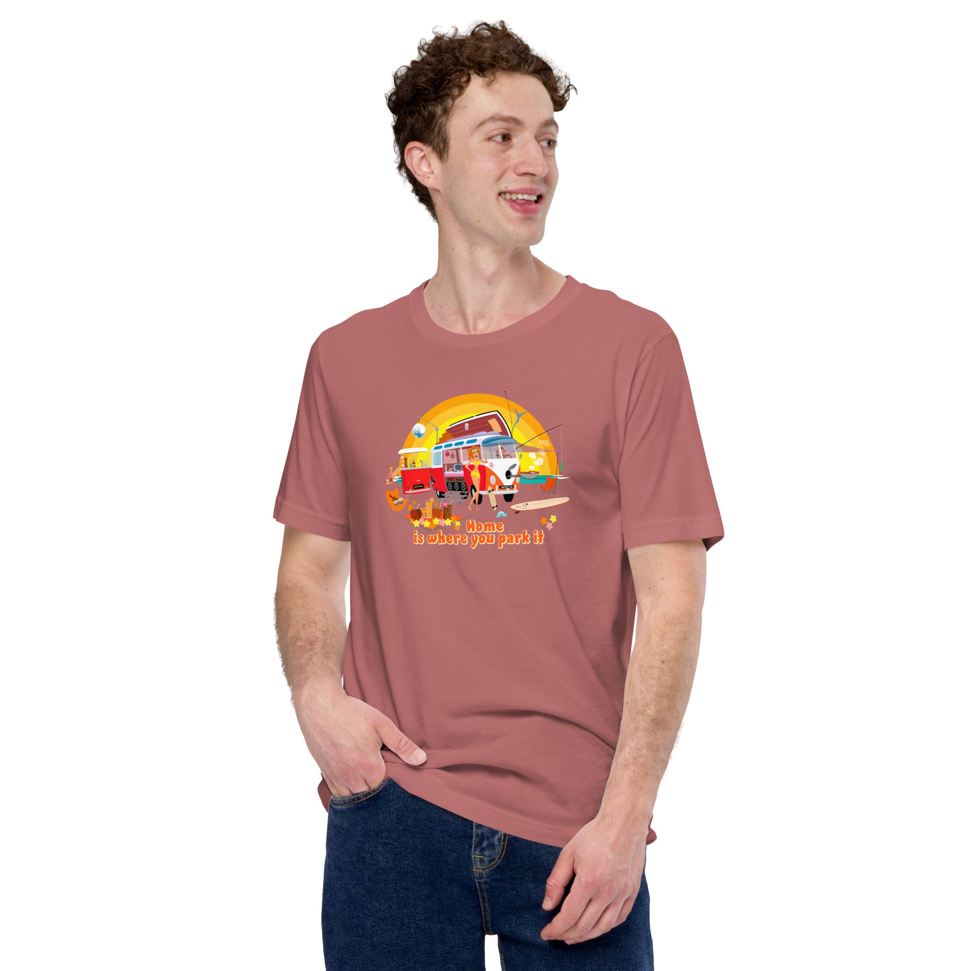 Unisex cotton t-shirt Ultra Combi on bright colors