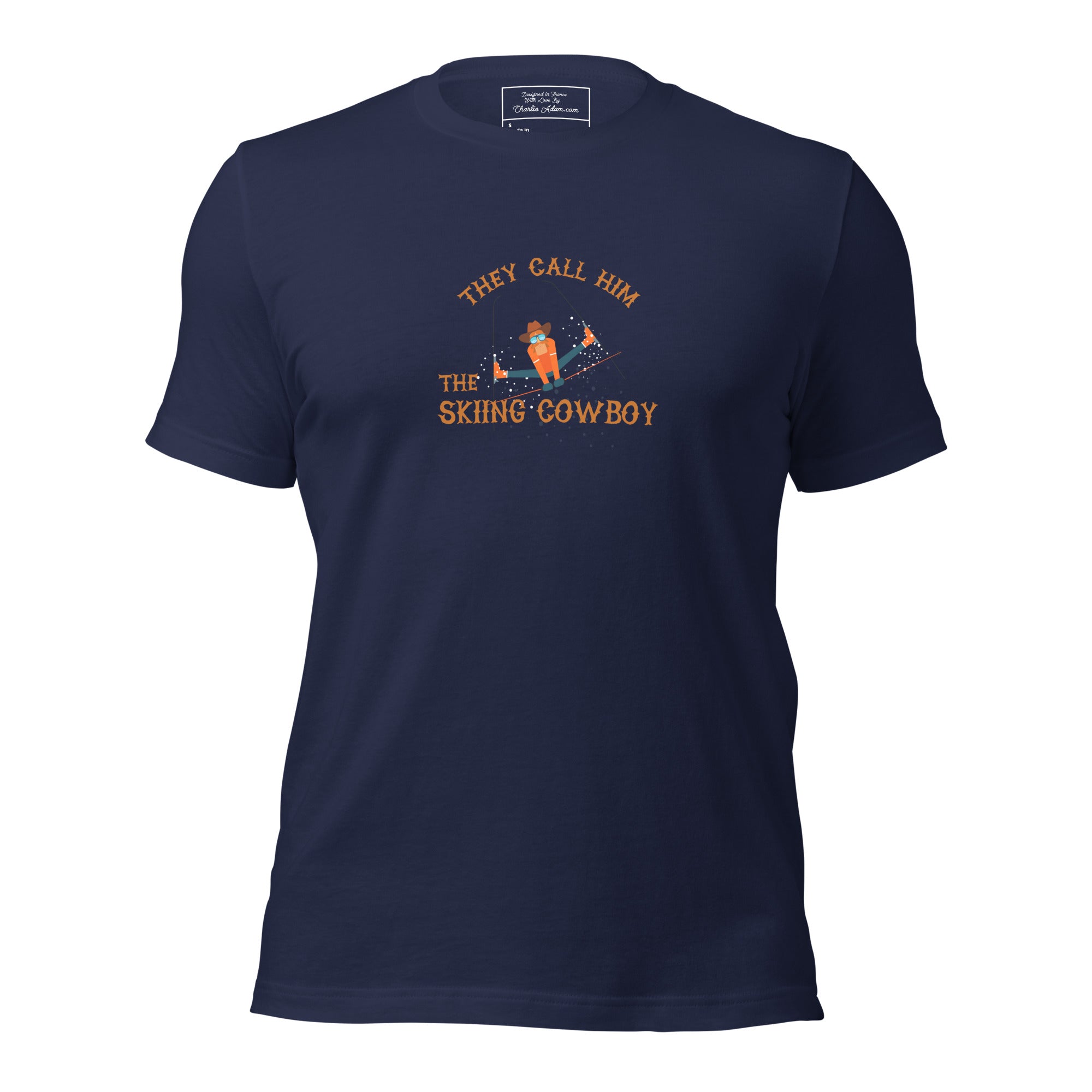 T-shirt en coton unisexe Hot Dogger sur couleurs foncées