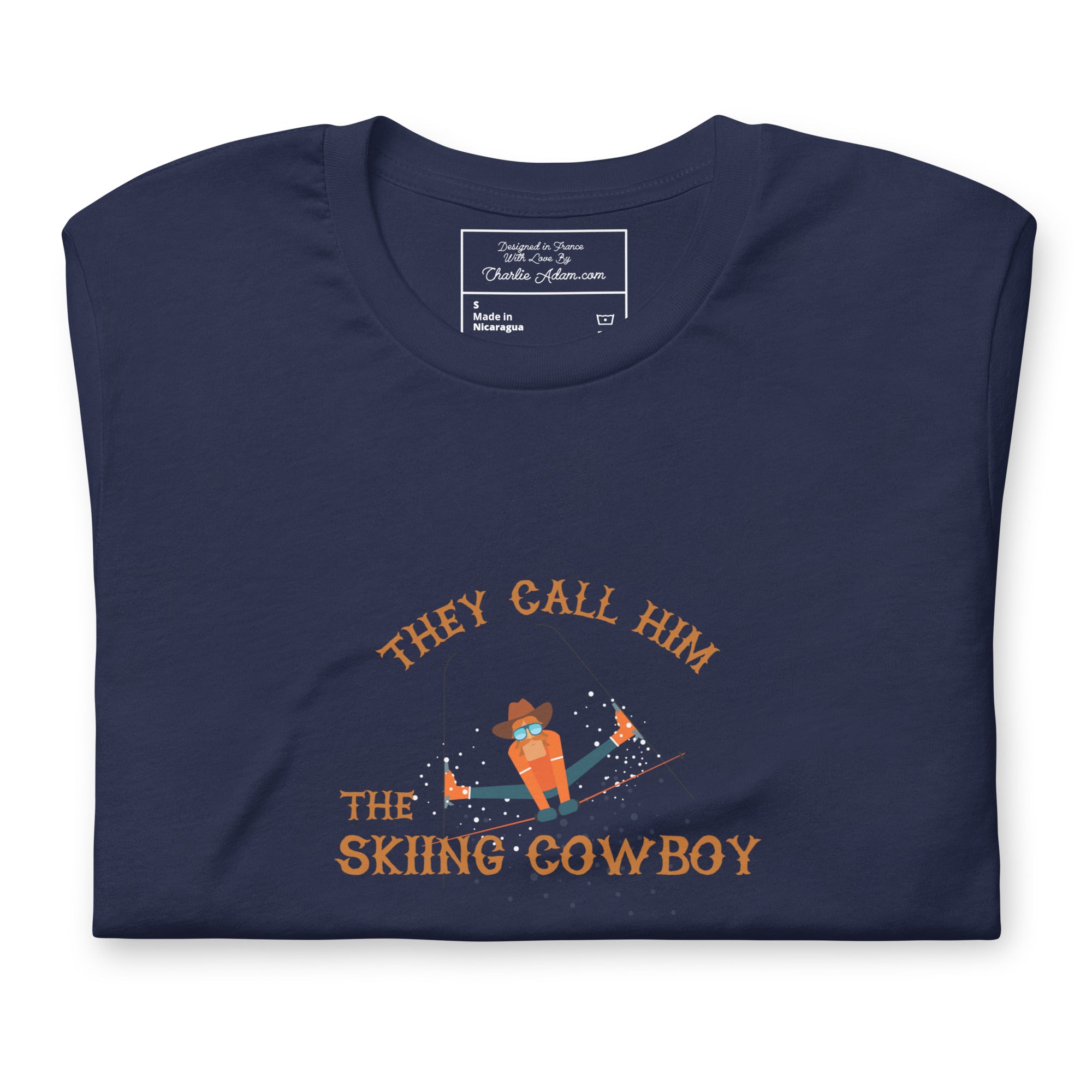 T-shirt en coton unisexe Hot Dogger sur couleurs foncées