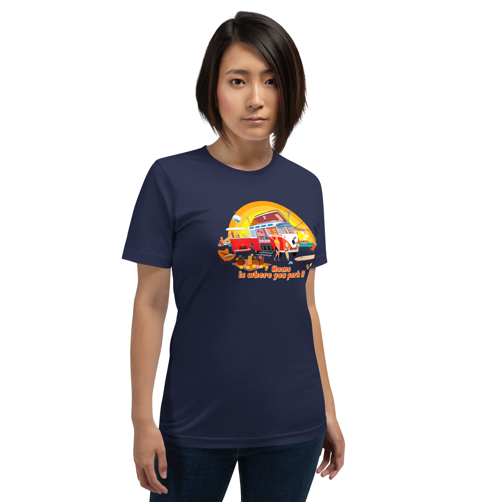 Unisex cotton t-shirt Ultra Combi on dark colors