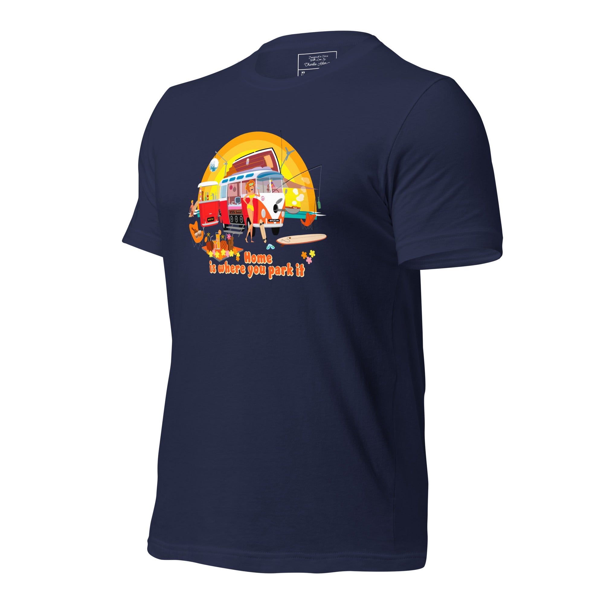 Unisex cotton t-shirt Ultra Combi on dark colors