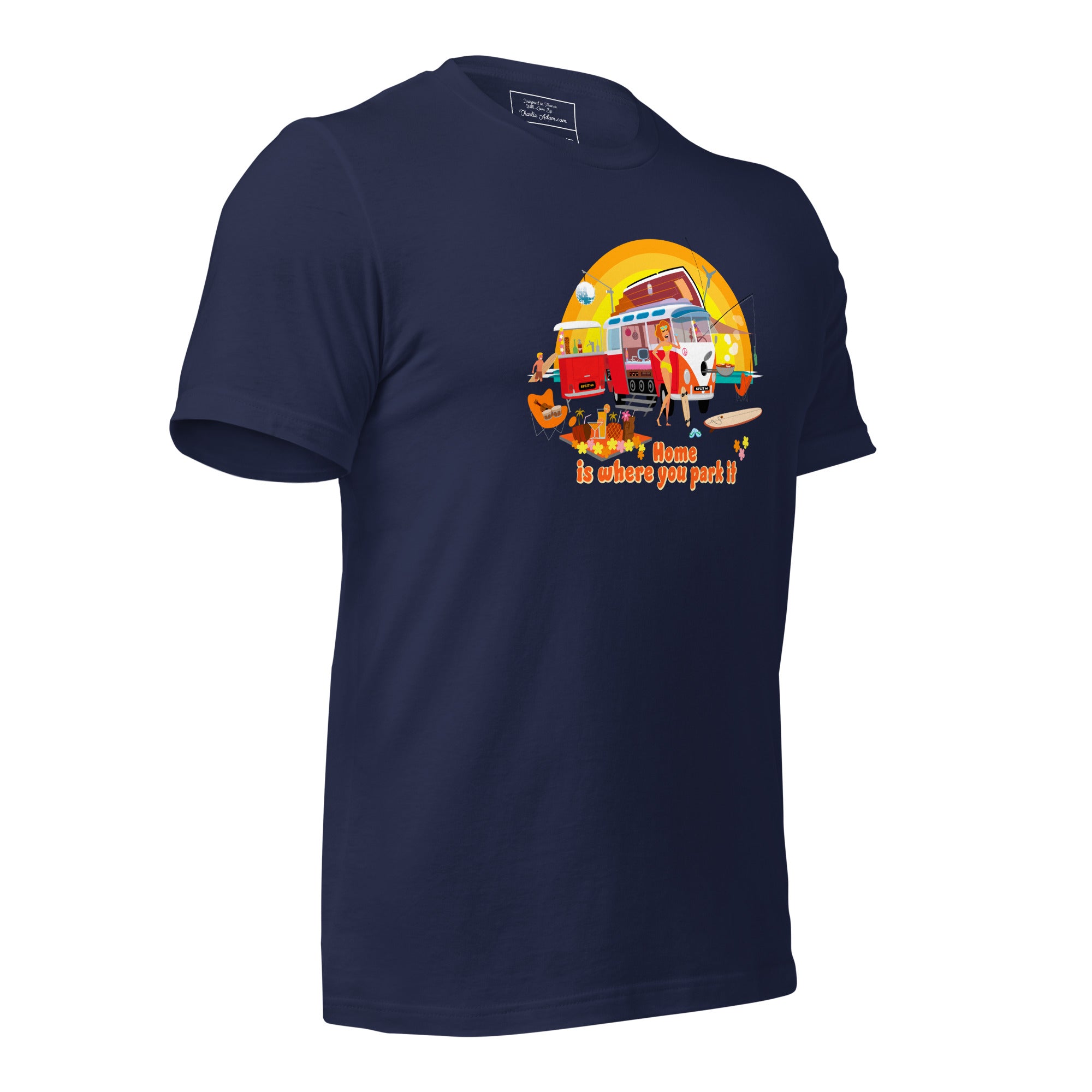 Unisex cotton t-shirt Ultra Combi on dark colors