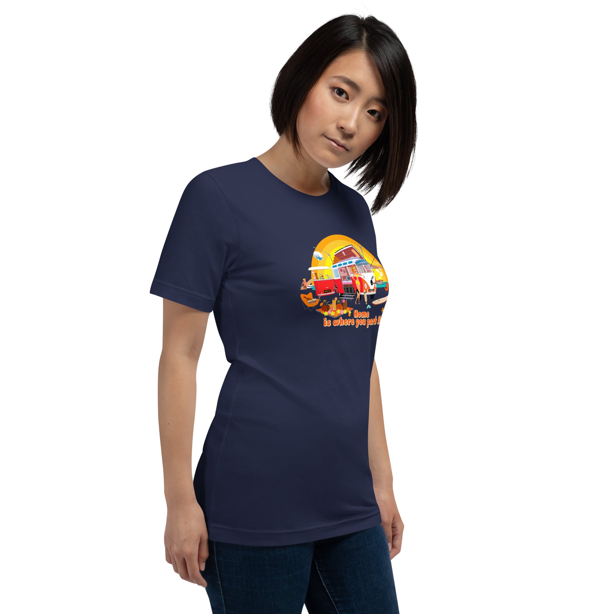 Unisex cotton t-shirt Ultra Combi on dark colors