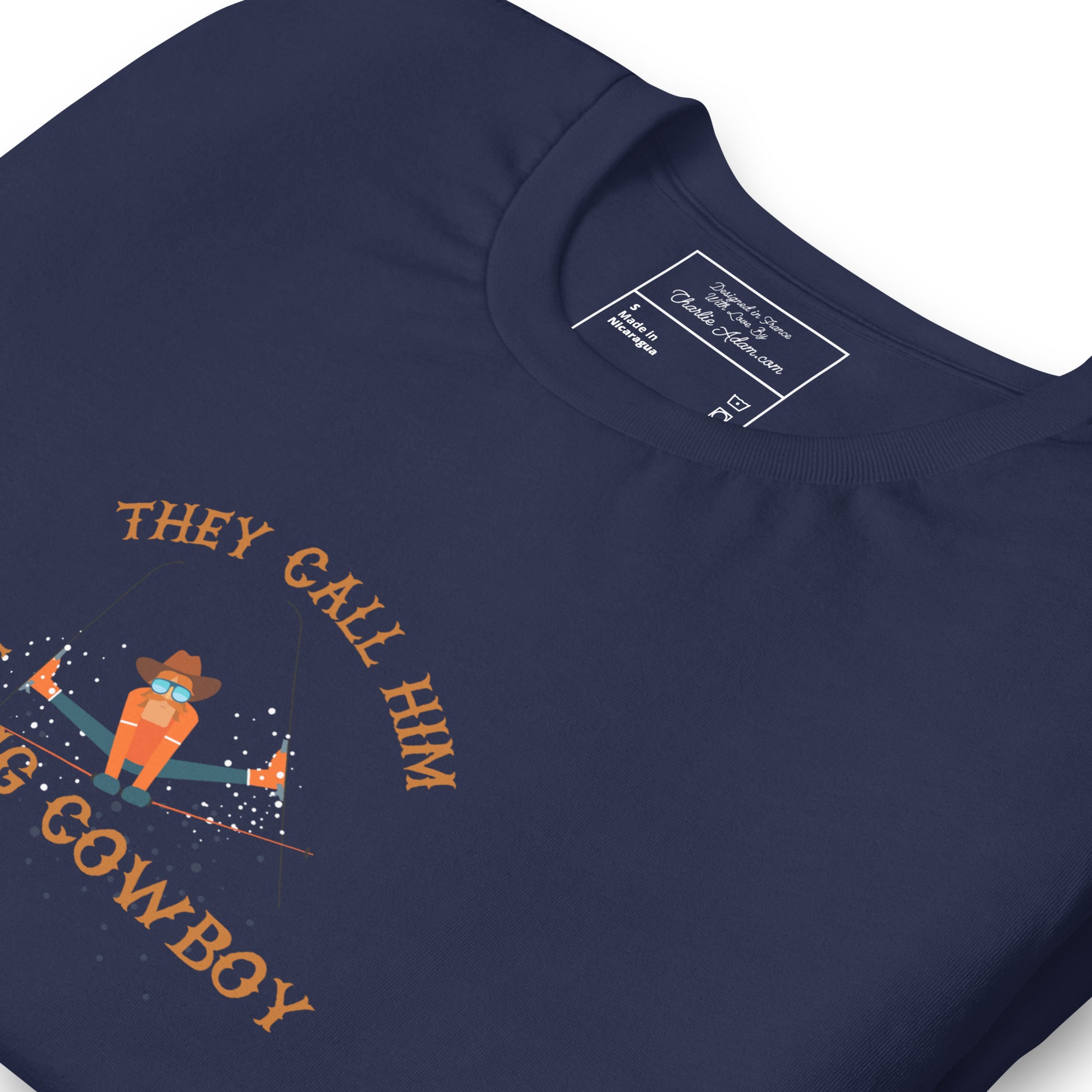 T-shirt en coton unisexe Hot Dogger sur couleurs foncées