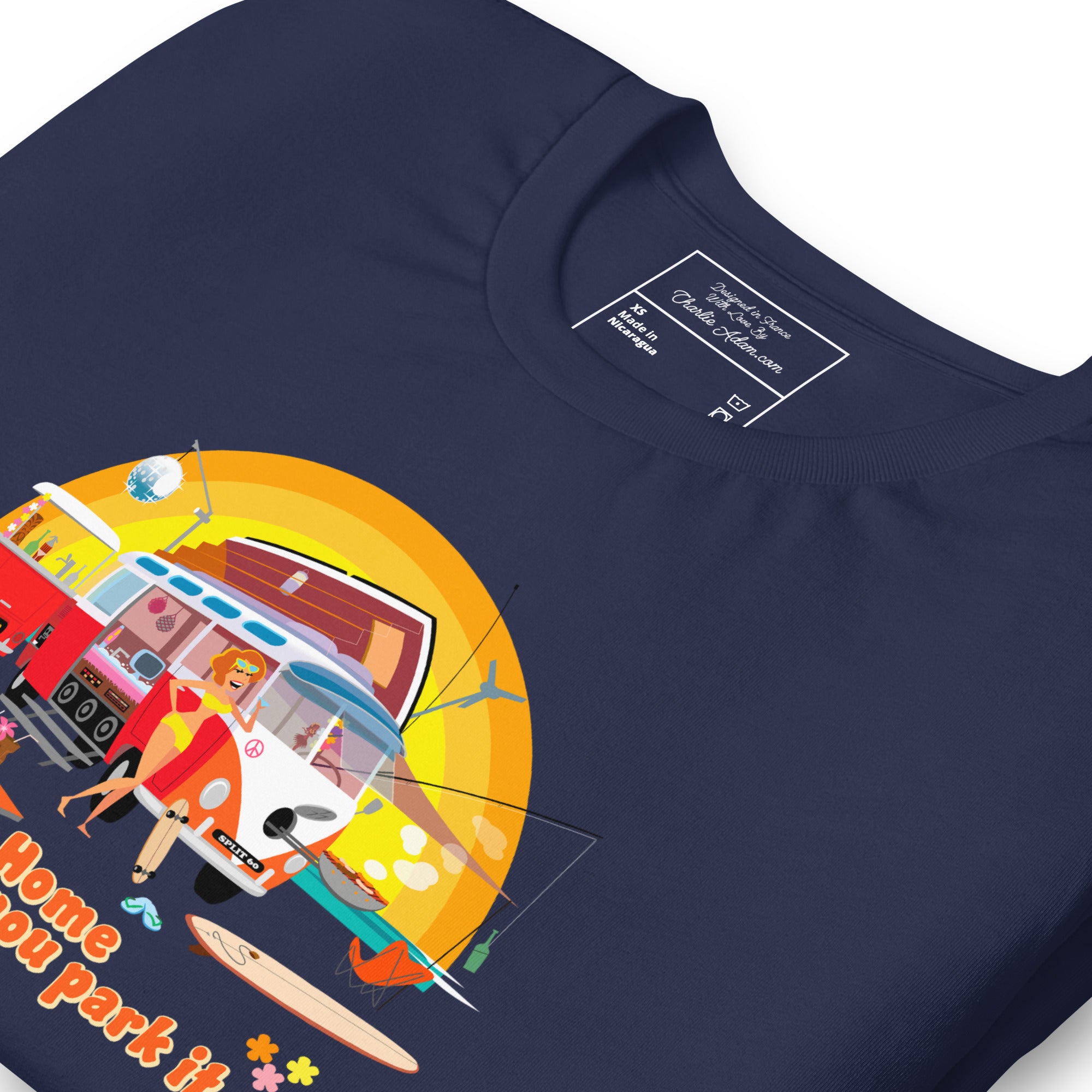 Unisex cotton t-shirt Ultra Combi on dark colors