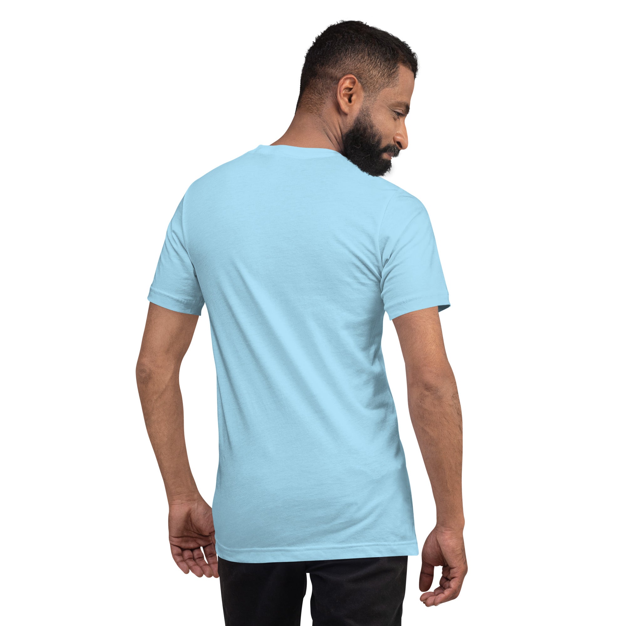 Unisex cotton t-shirt Vintage Campers on bright colors