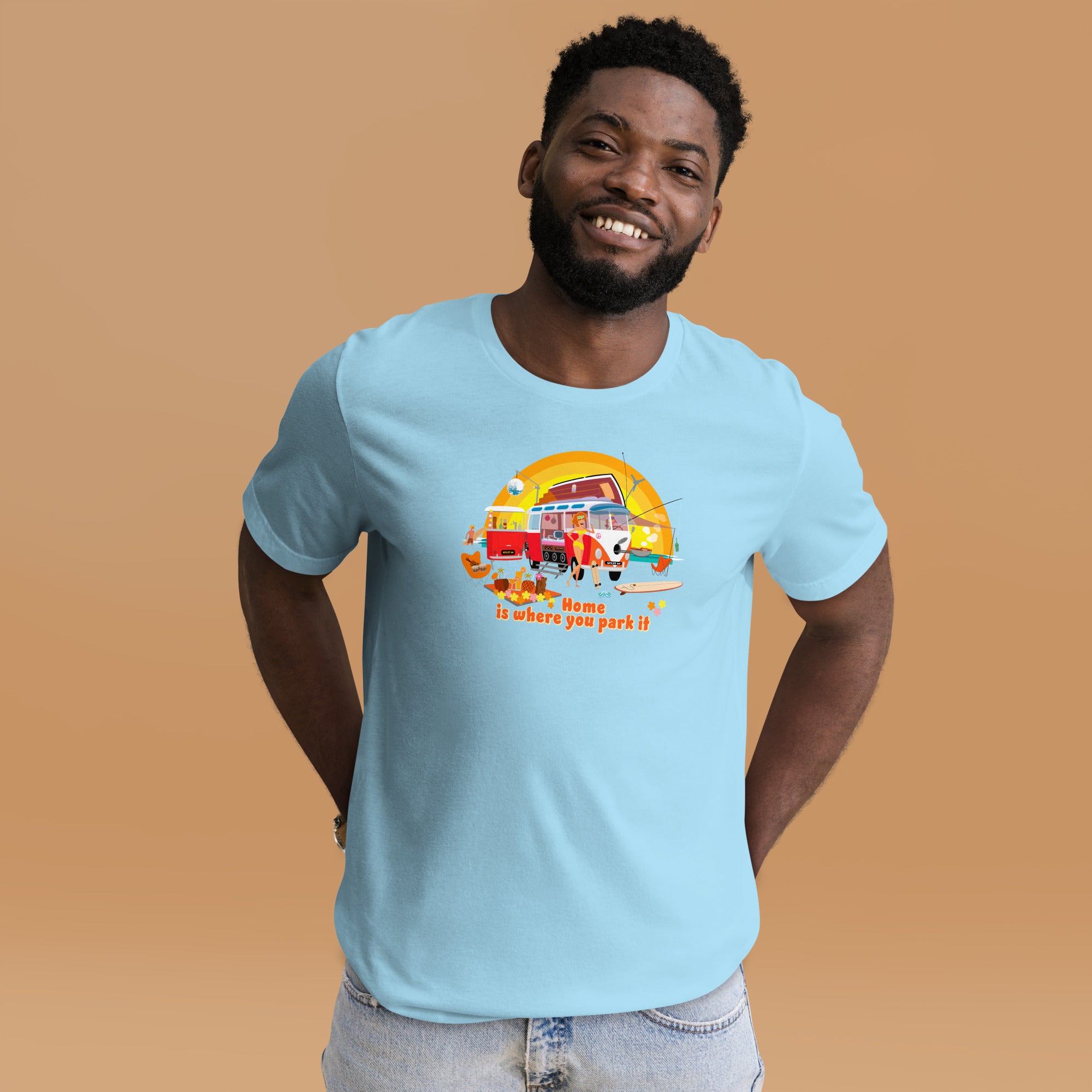 Unisex cotton t-shirt Ultra Combi on bright colors