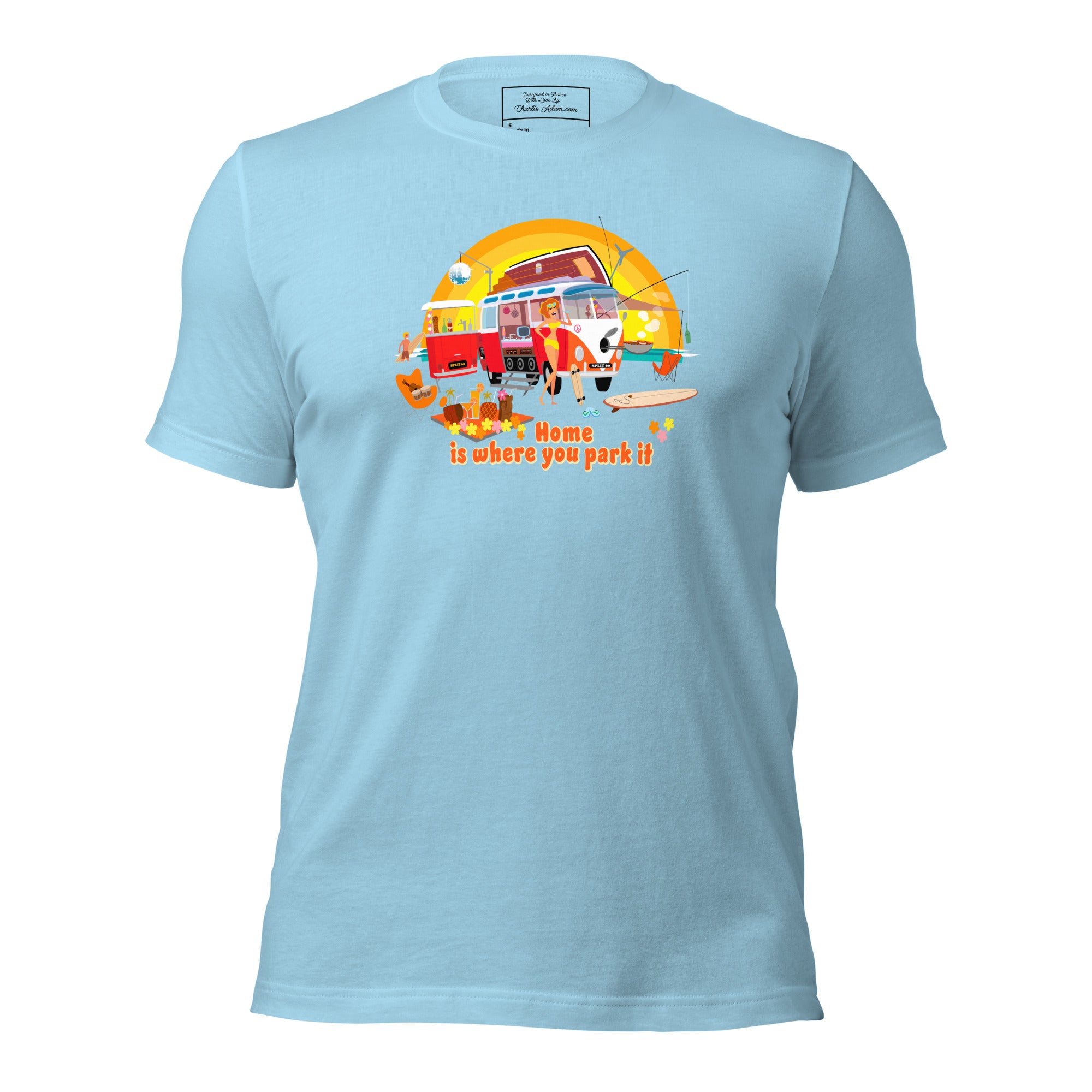 Unisex cotton t-shirt Ultra Combi on bright colors