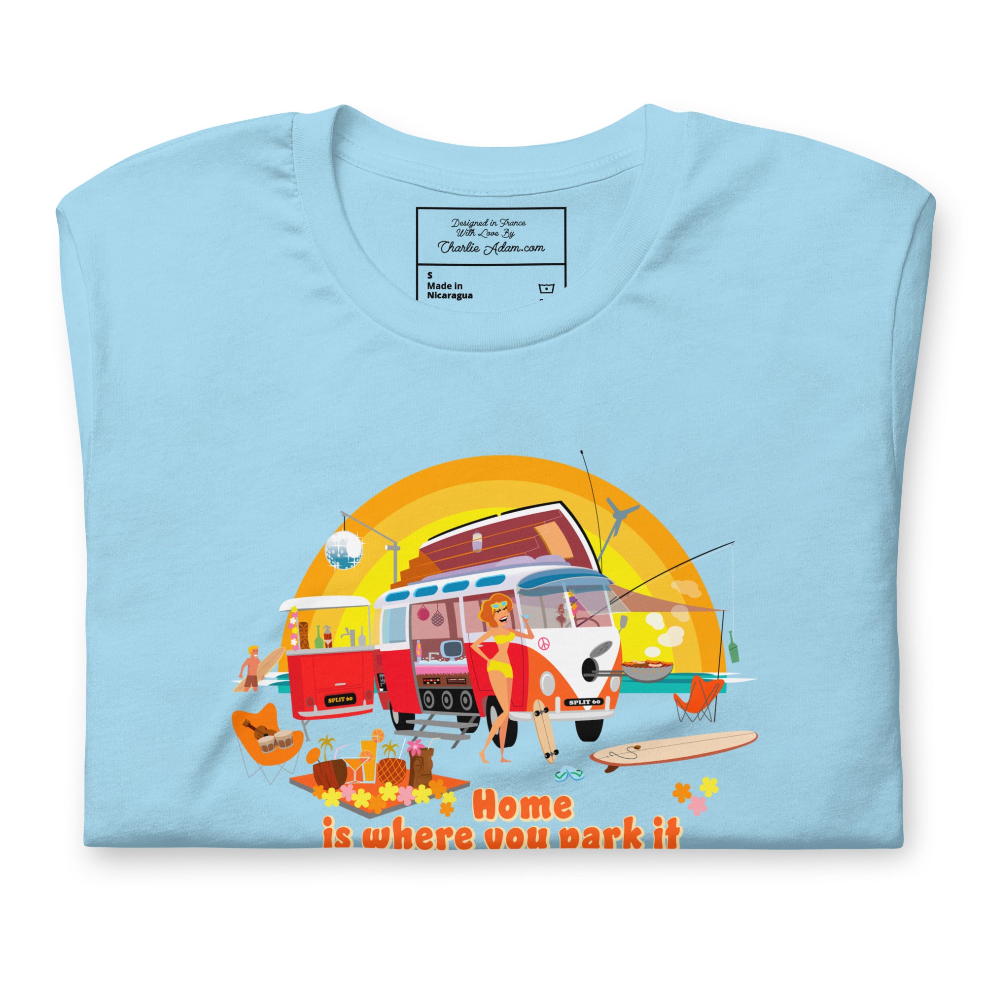 Unisex cotton t-shirt Ultra Combi on bright colors