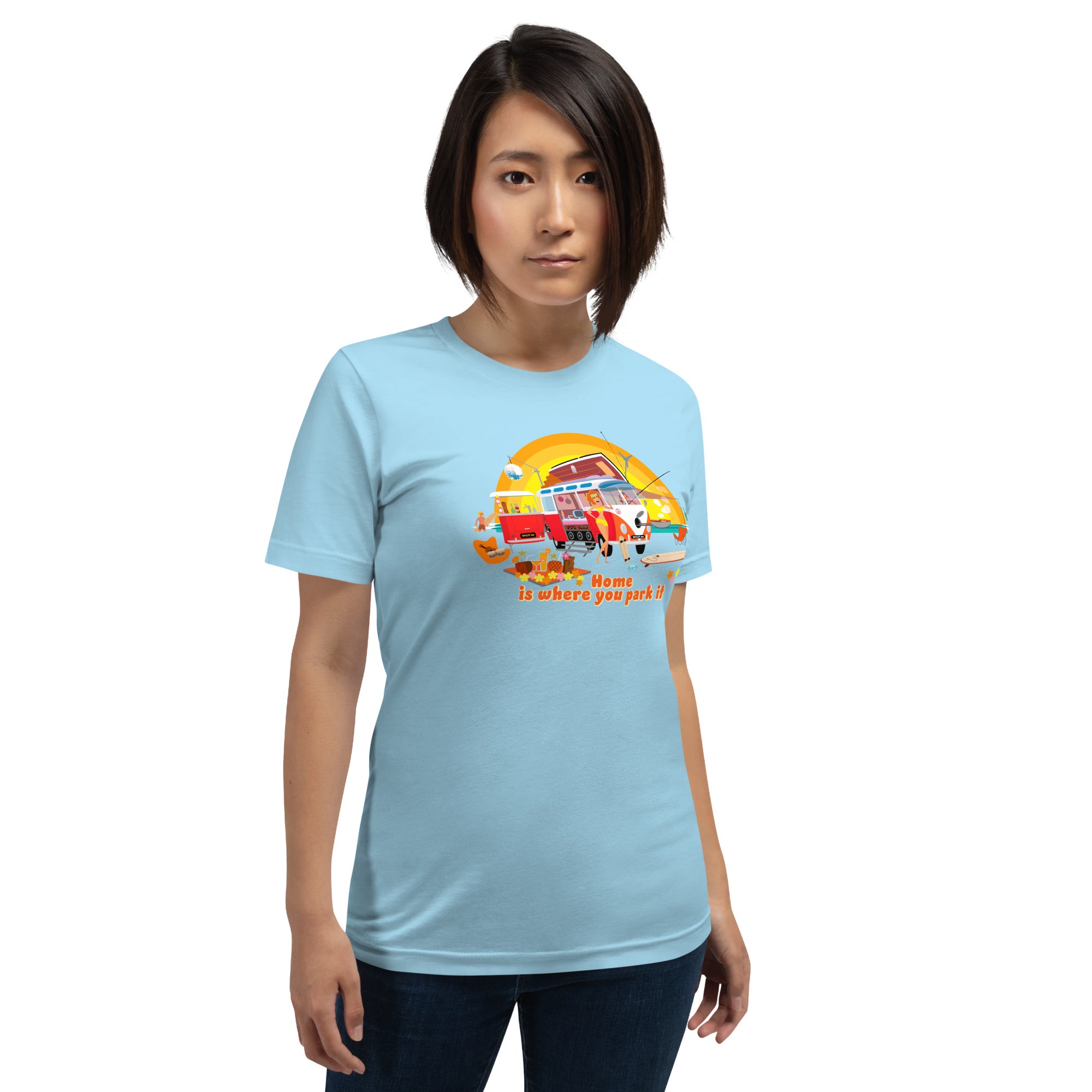 Unisex cotton t-shirt Ultra Combi on bright colors