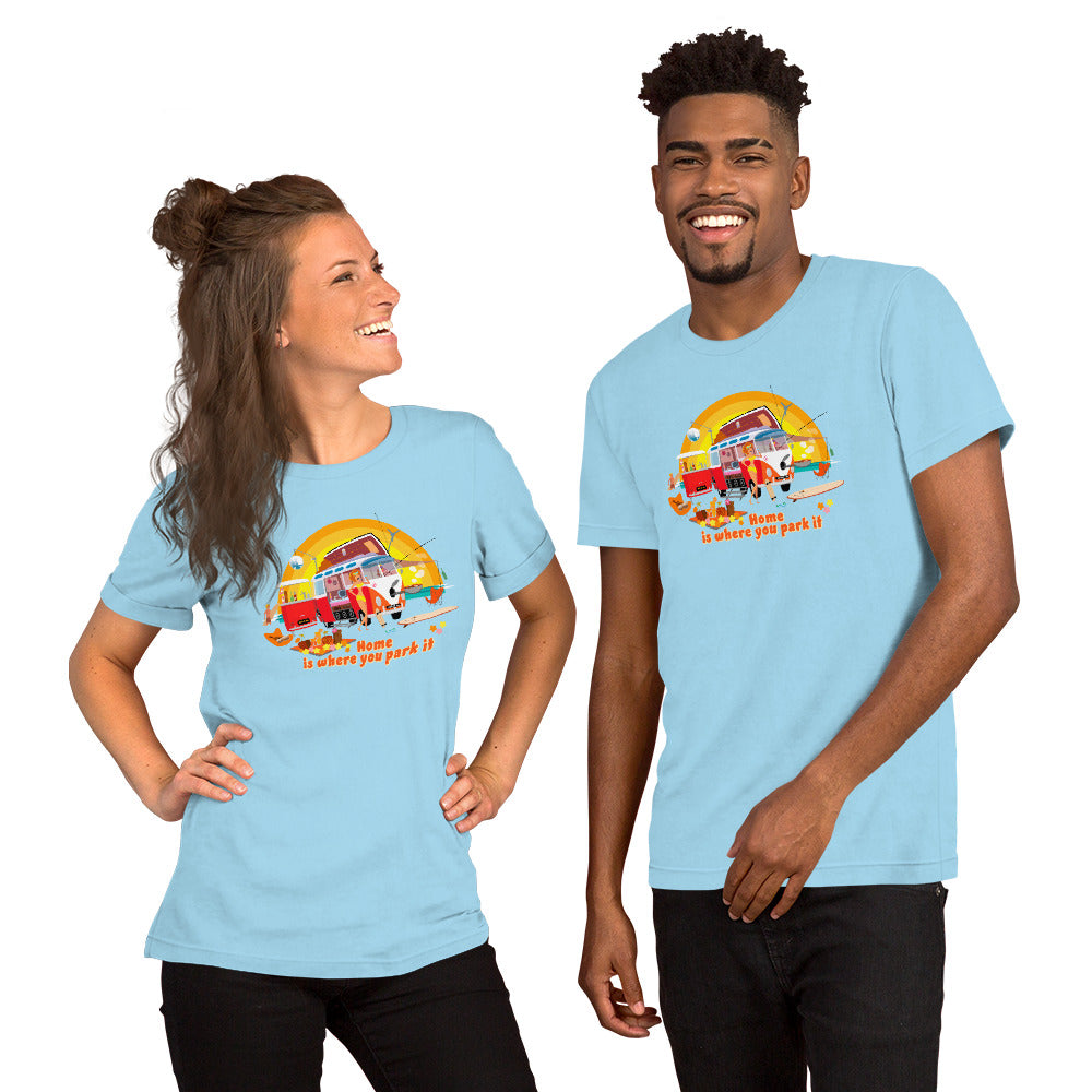 Unisex cotton t-shirt Ultra Combi on bright colors