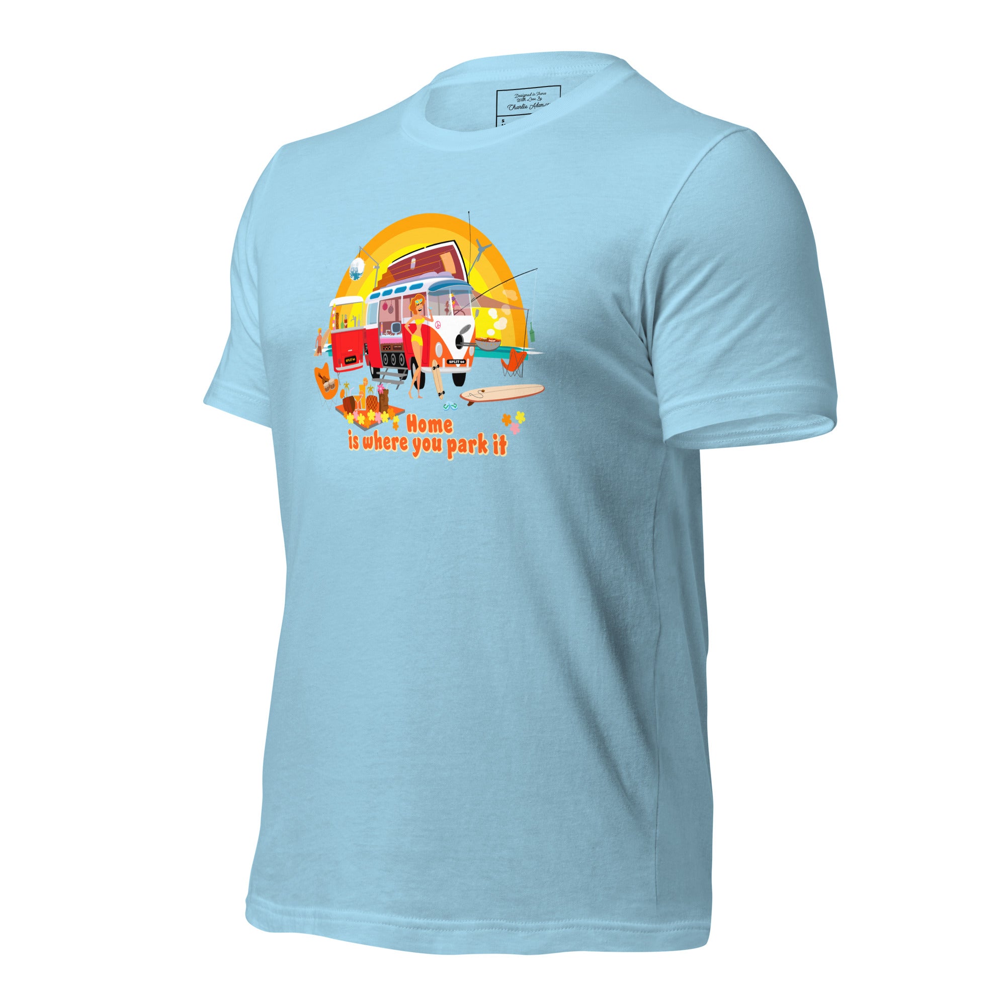 Unisex cotton t-shirt Ultra Combi on bright colors