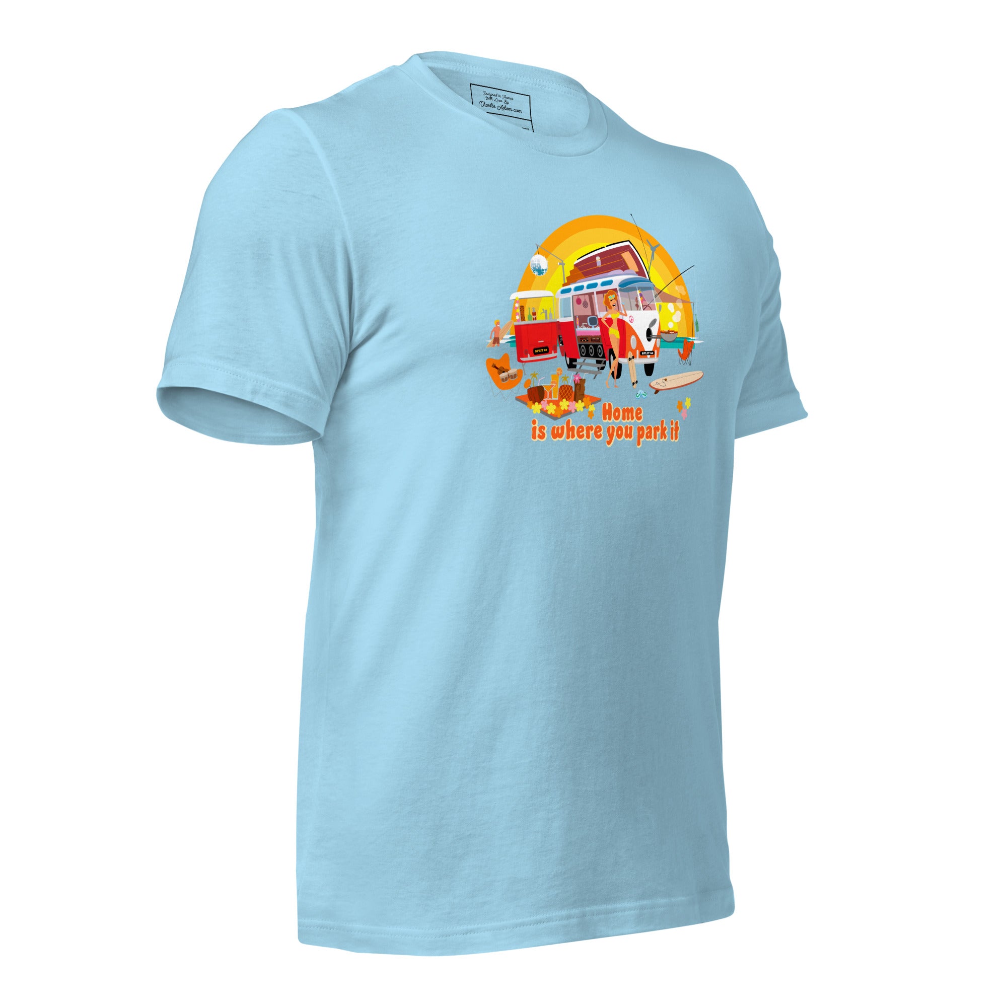 Unisex cotton t-shirt Ultra Combi on bright colors