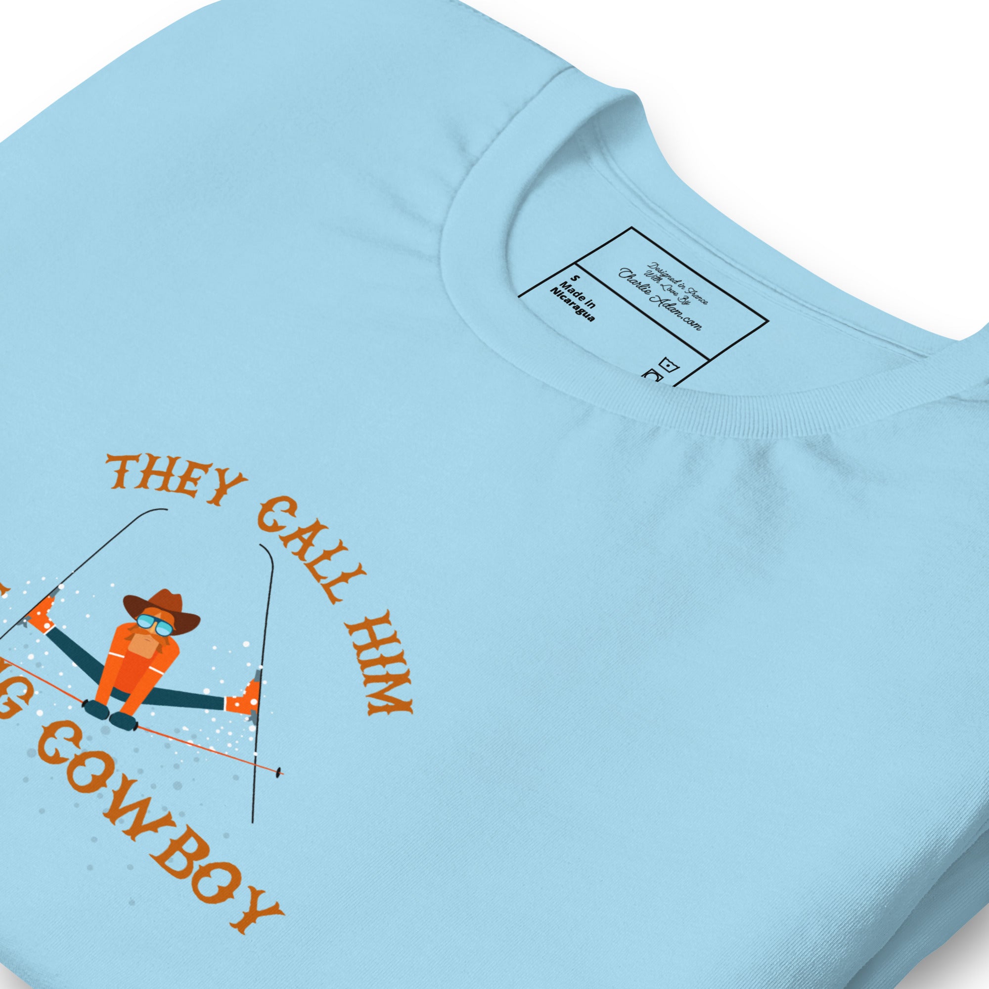 T-shirt en coton unisexe Hot Dogger sur couleurs vives