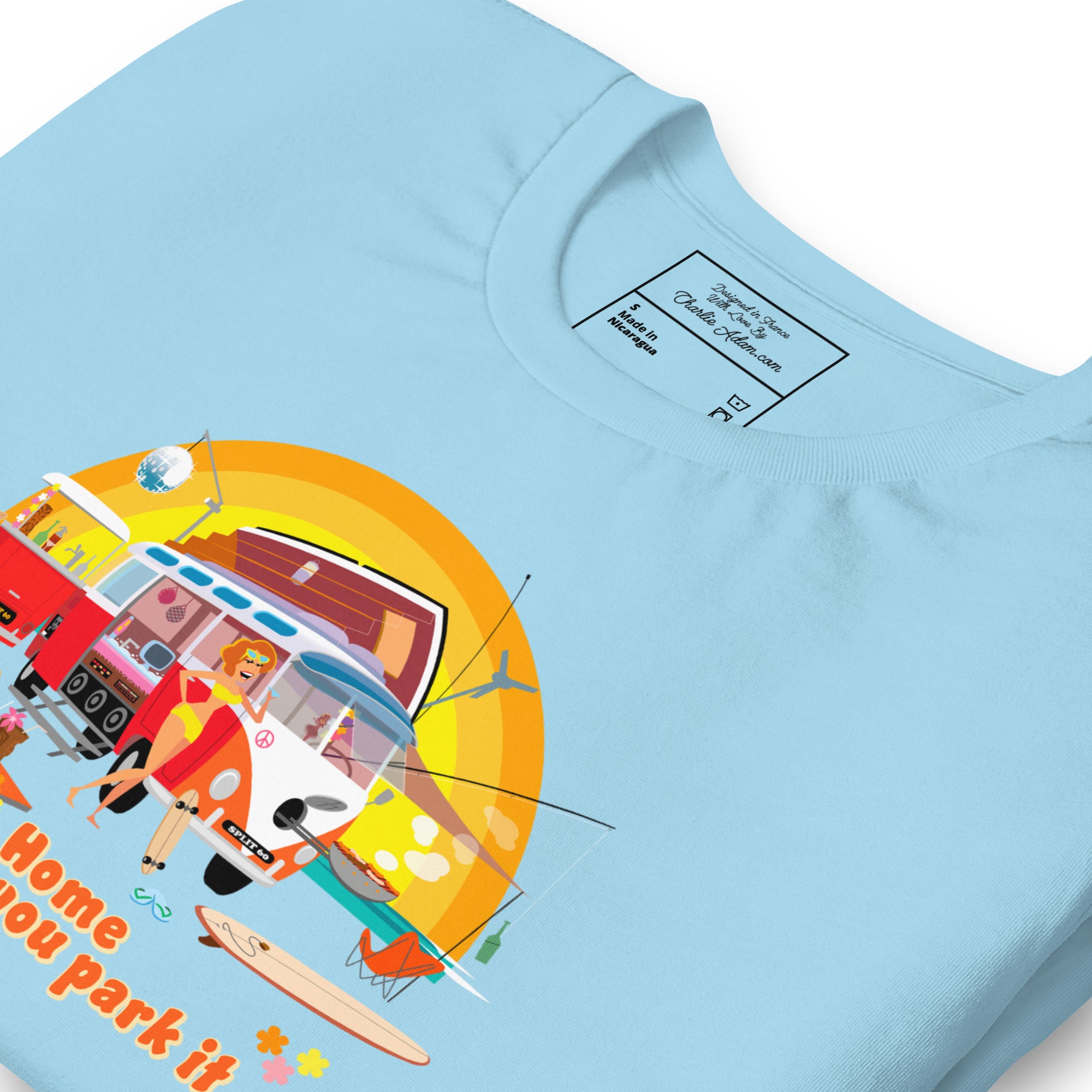 Unisex cotton t-shirt Ultra Combi on bright colors