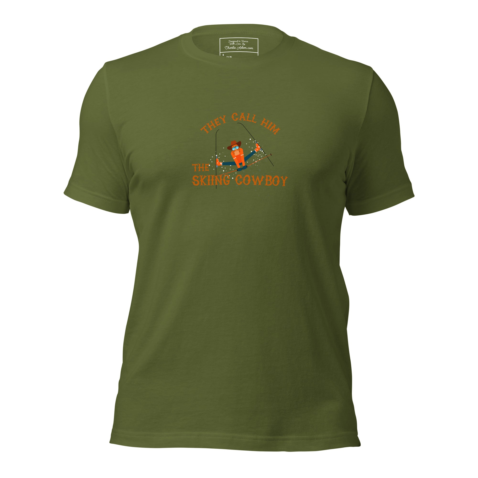 T-shirt en coton unisexe Hot Dogger sur couleurs foncées