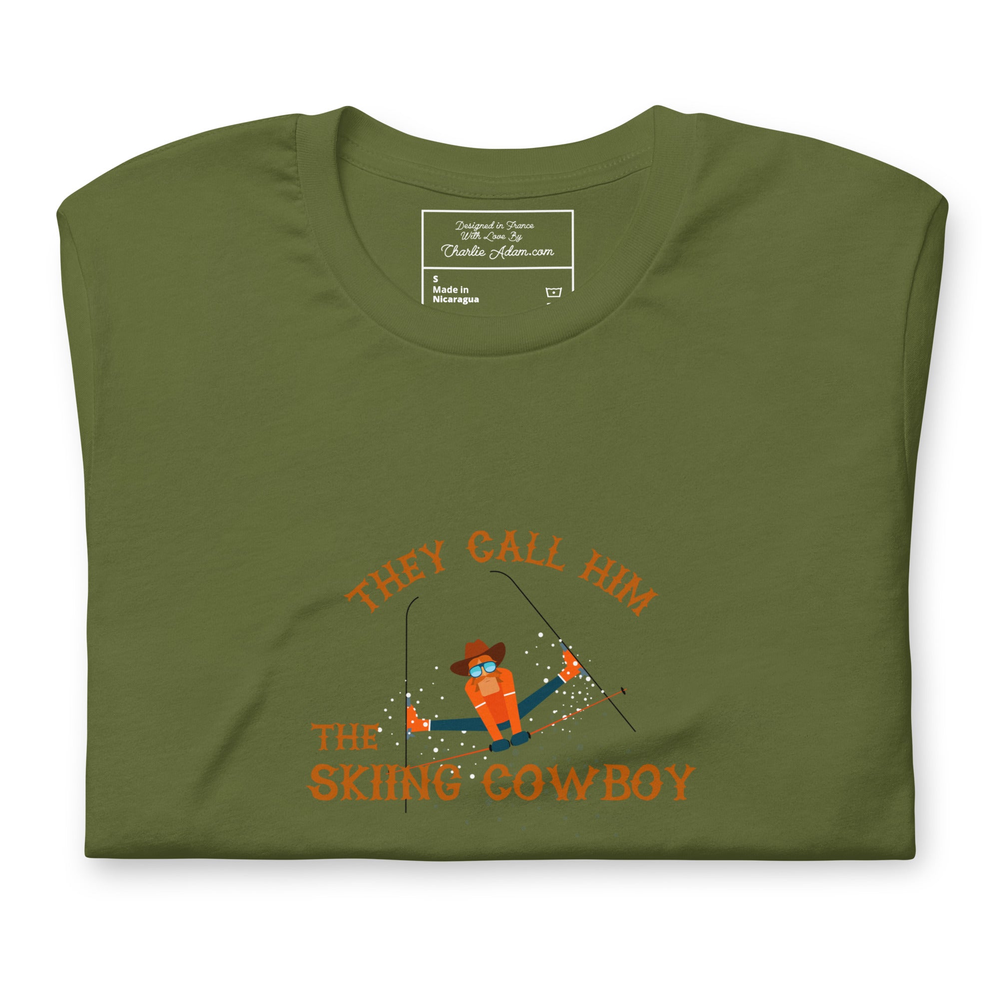 T-shirt en coton unisexe Hot Dogger sur couleurs foncées