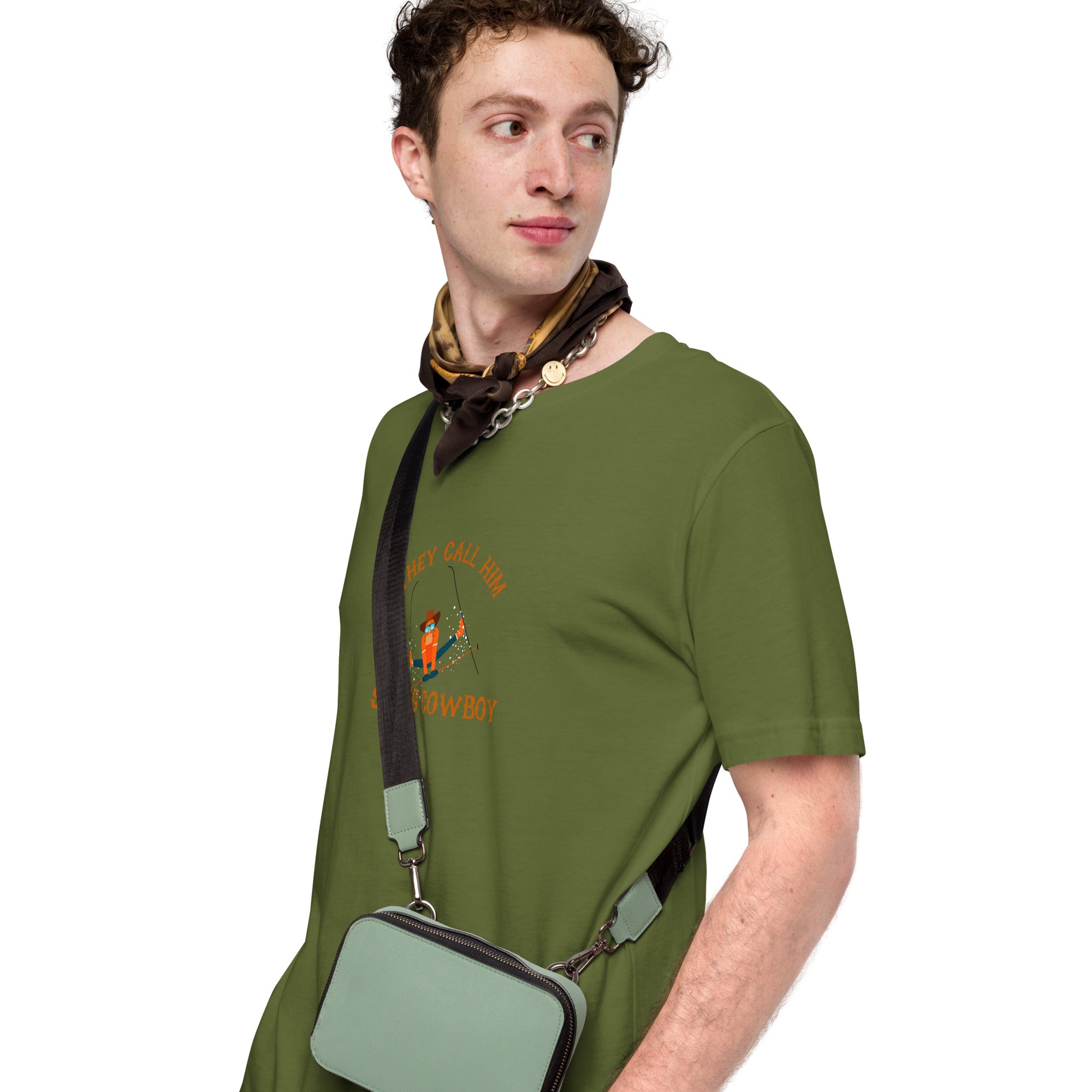 T-shirt en coton unisexe Hot Dogger sur couleurs foncées