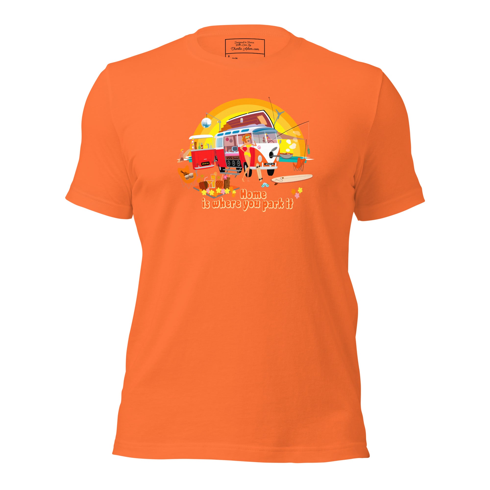 Unisex cotton t-shirt Ultra Combi on bright colors