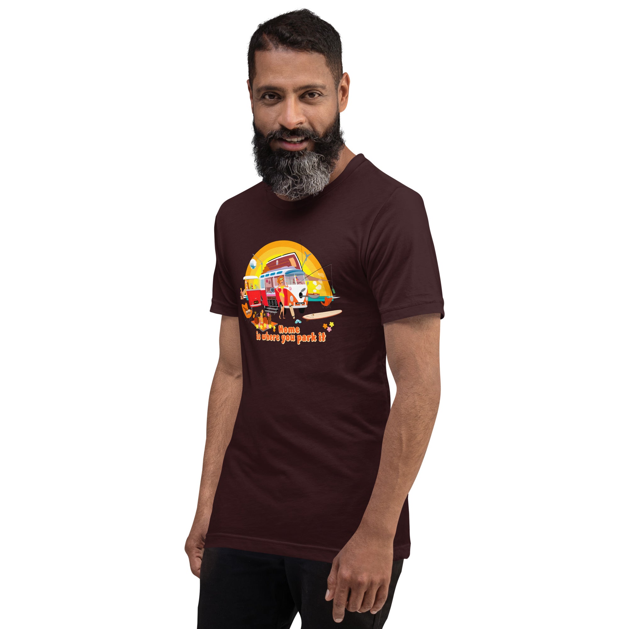 Unisex cotton t-shirt Ultra Combi on dark colors