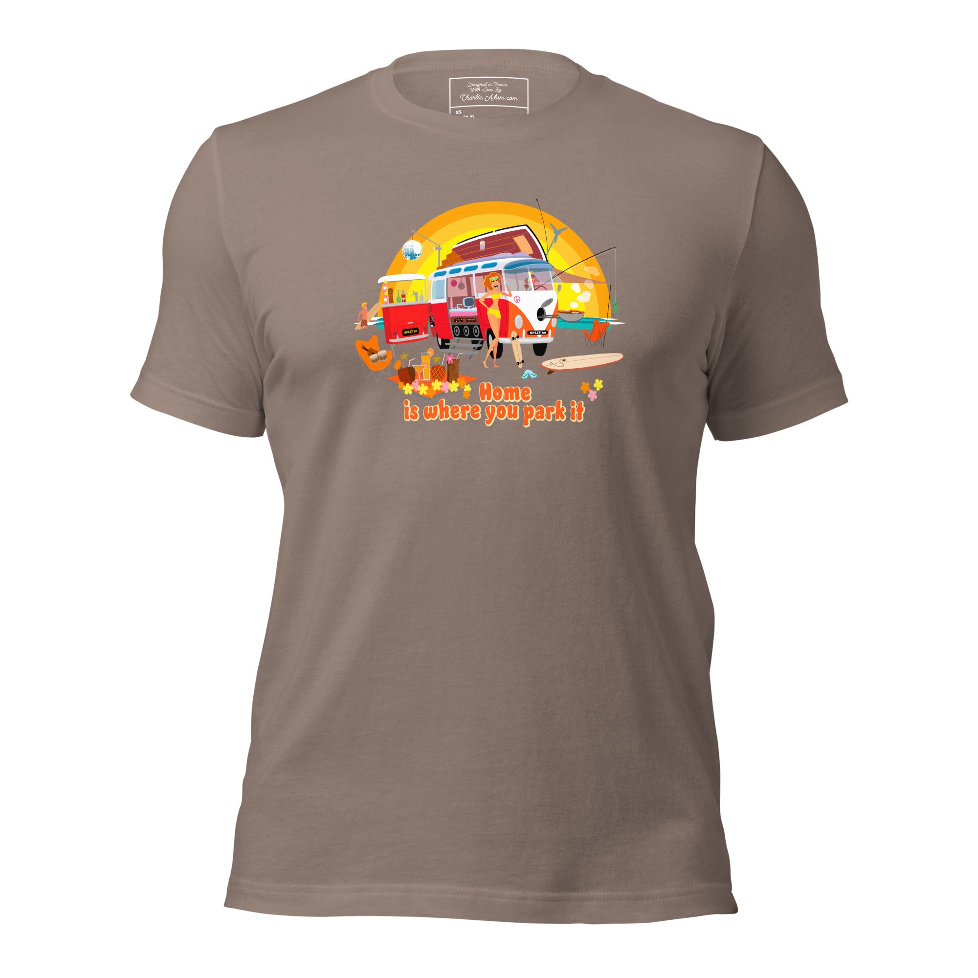 Unisex cotton t-shirt Ultra Combi on dark colors