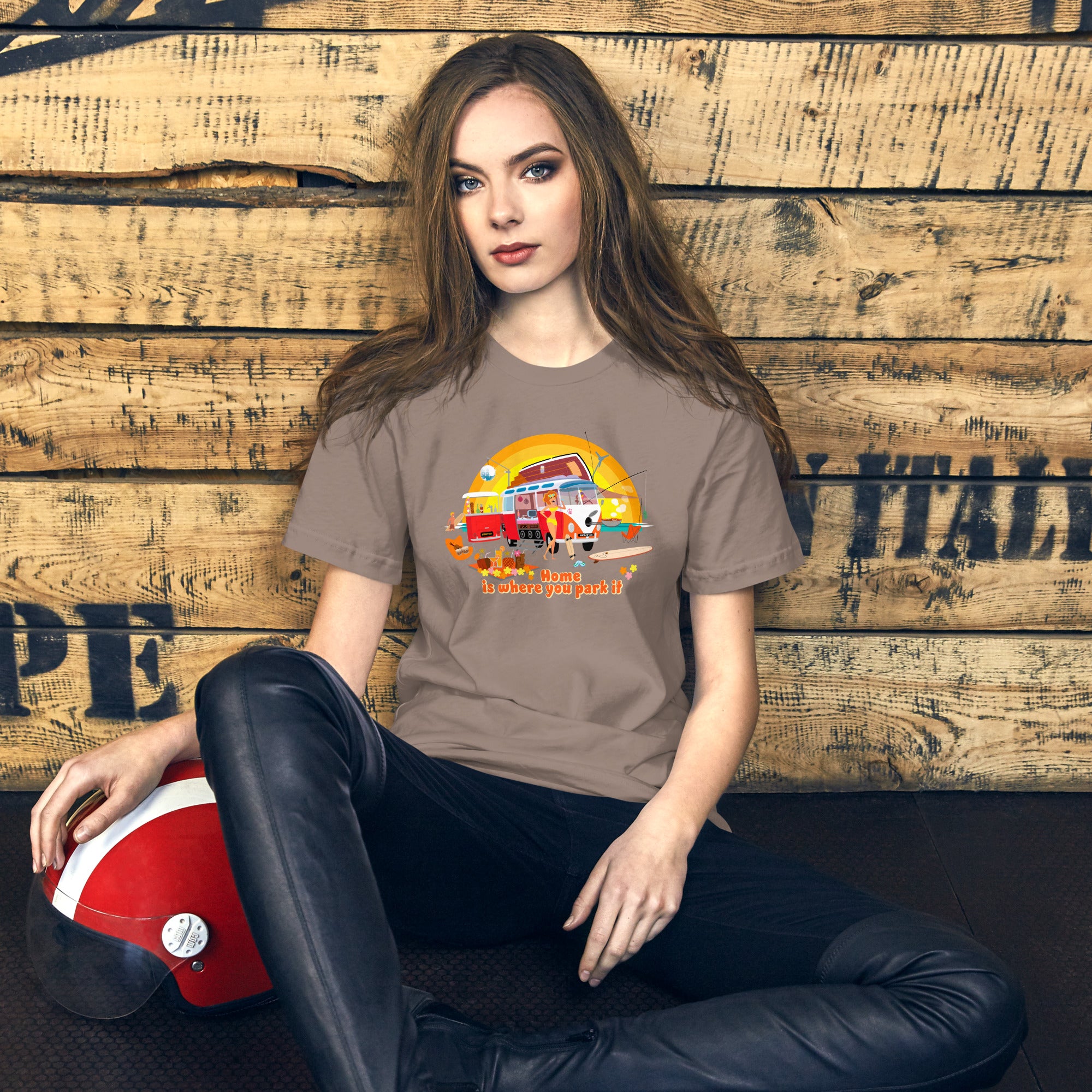 Unisex cotton t-shirt Ultra Combi on dark colors