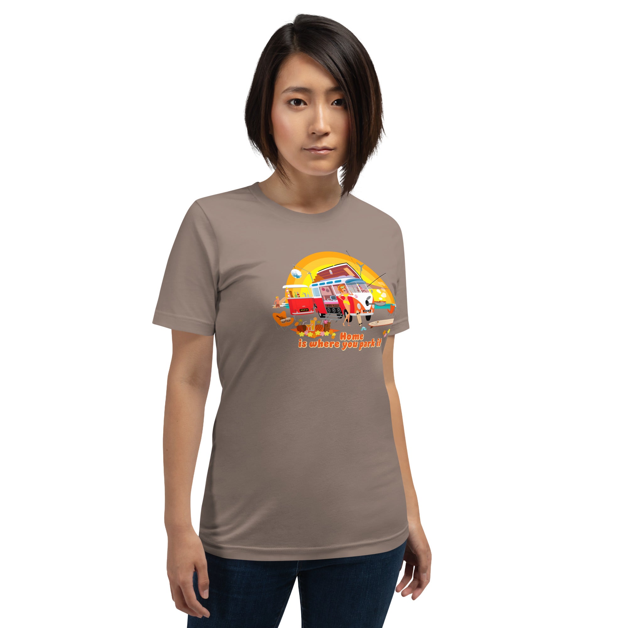Unisex cotton t-shirt Ultra Combi on dark colors