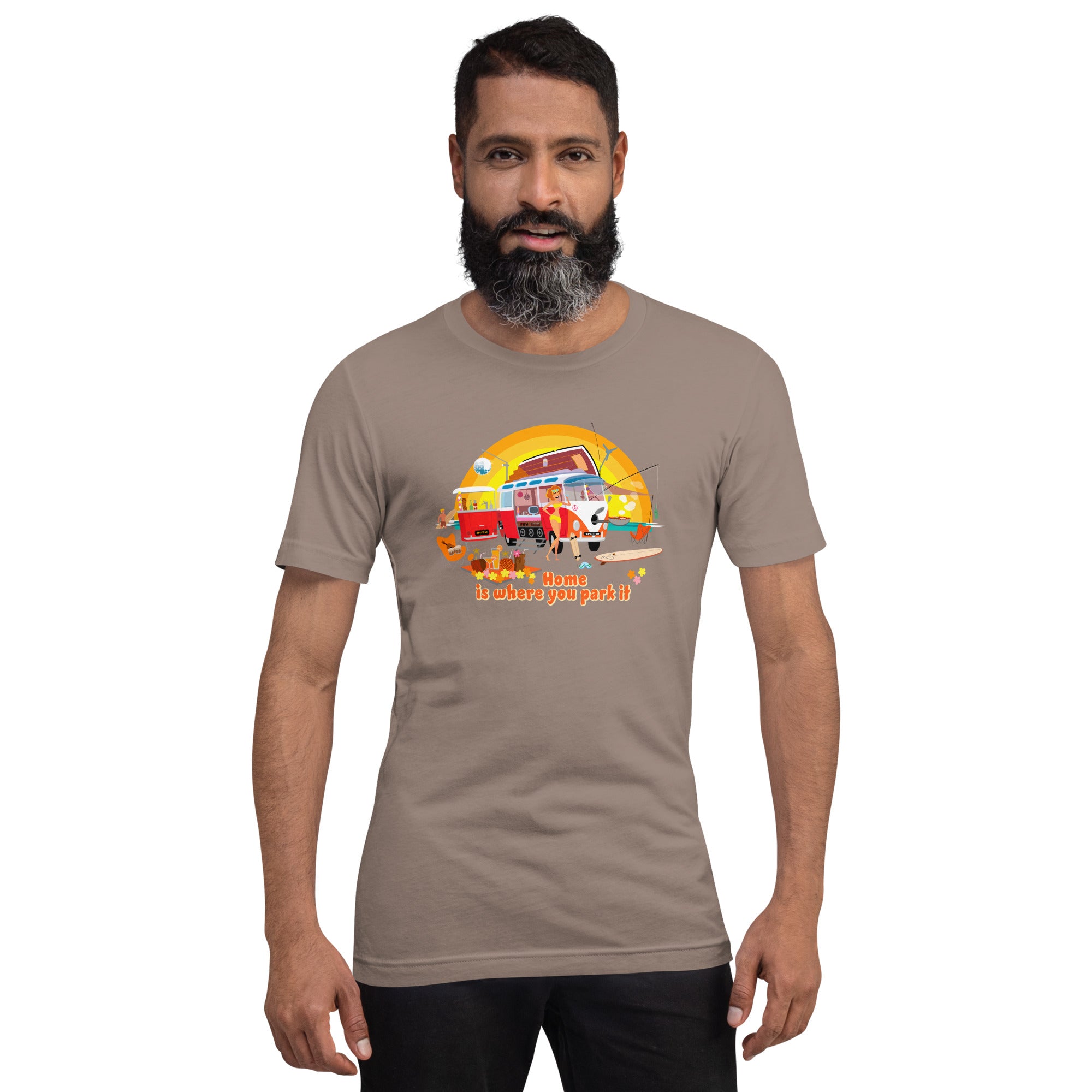 Unisex cotton t-shirt Ultra Combi on dark colors
