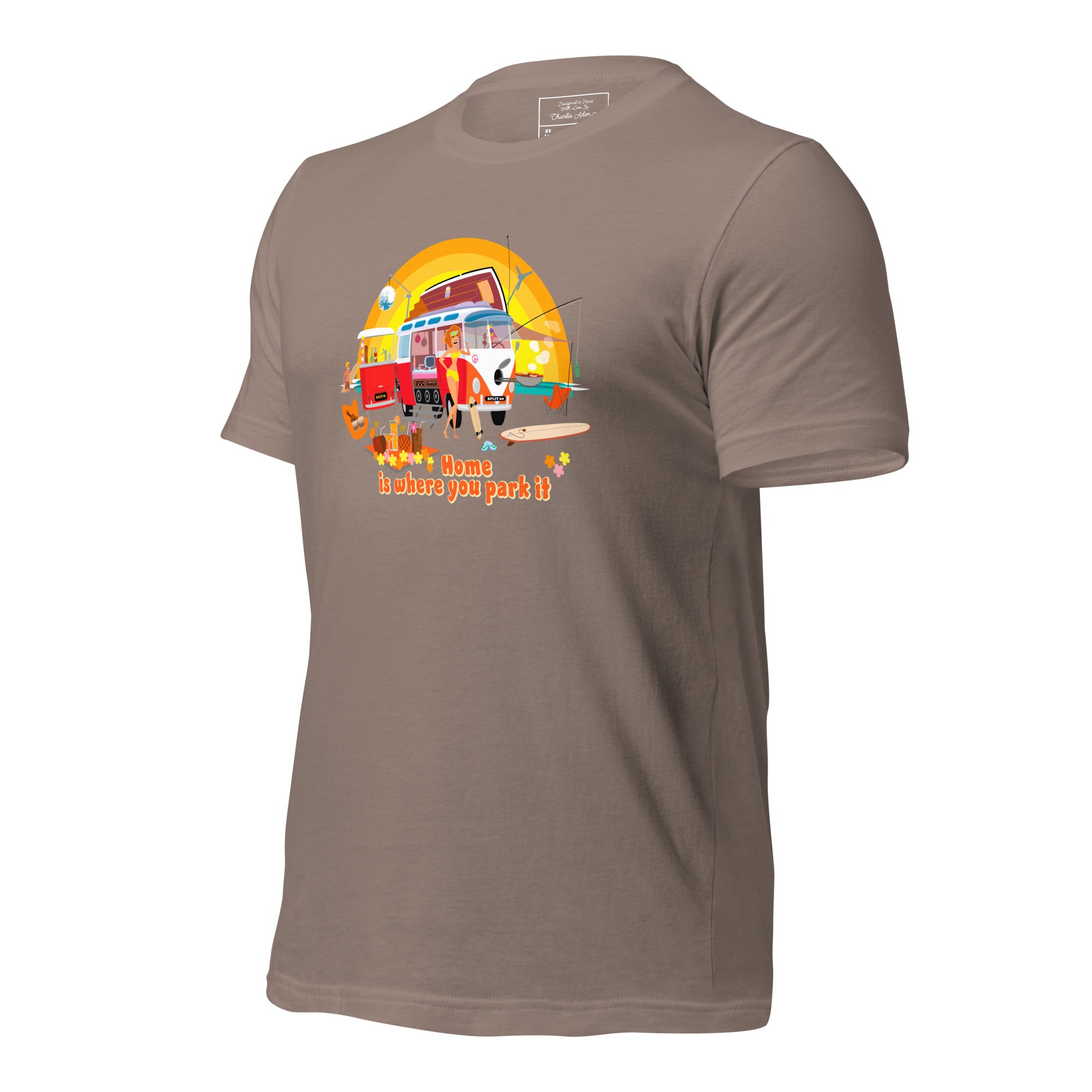 Unisex cotton t-shirt Ultra Combi on dark colors