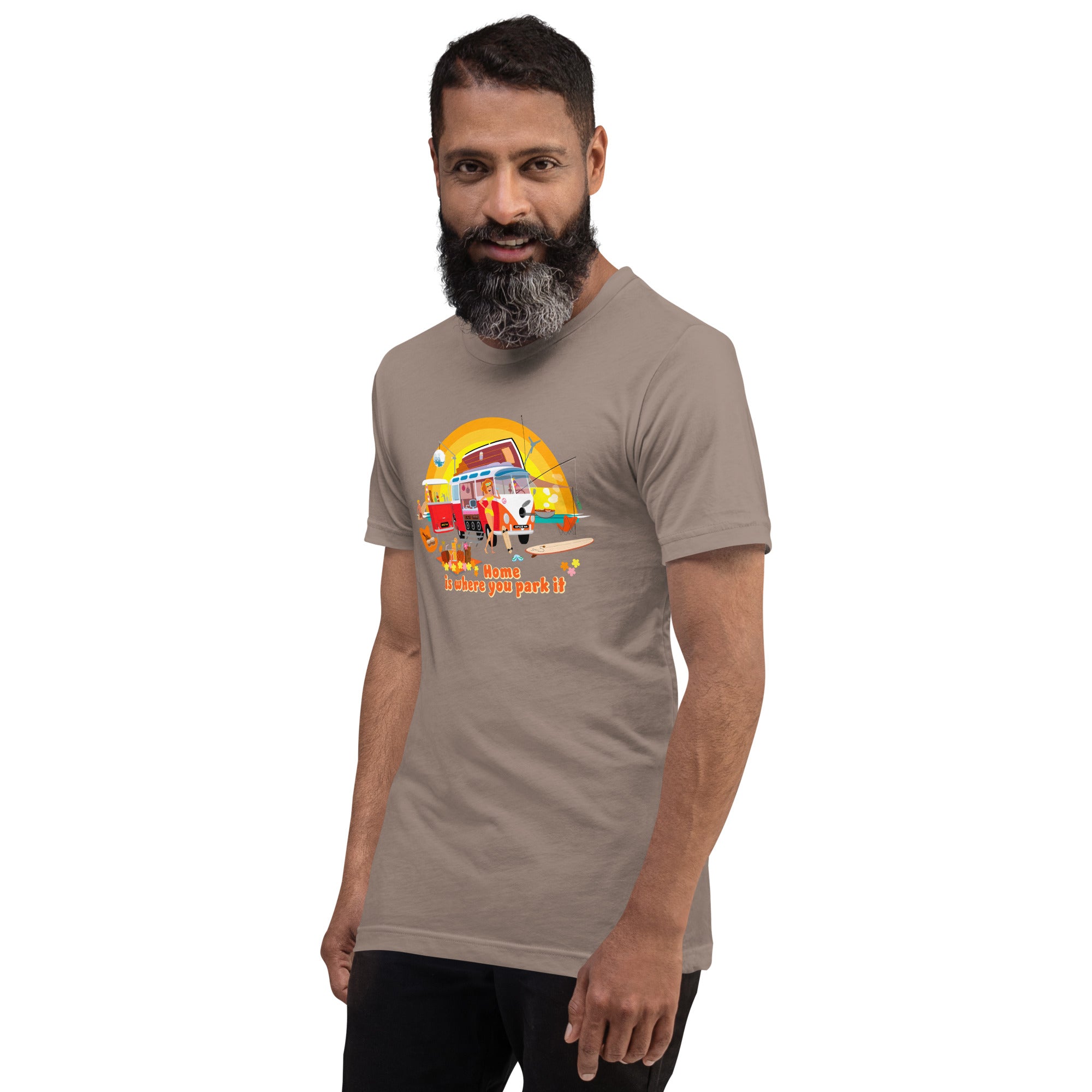 Unisex cotton t-shirt Ultra Combi on dark colors