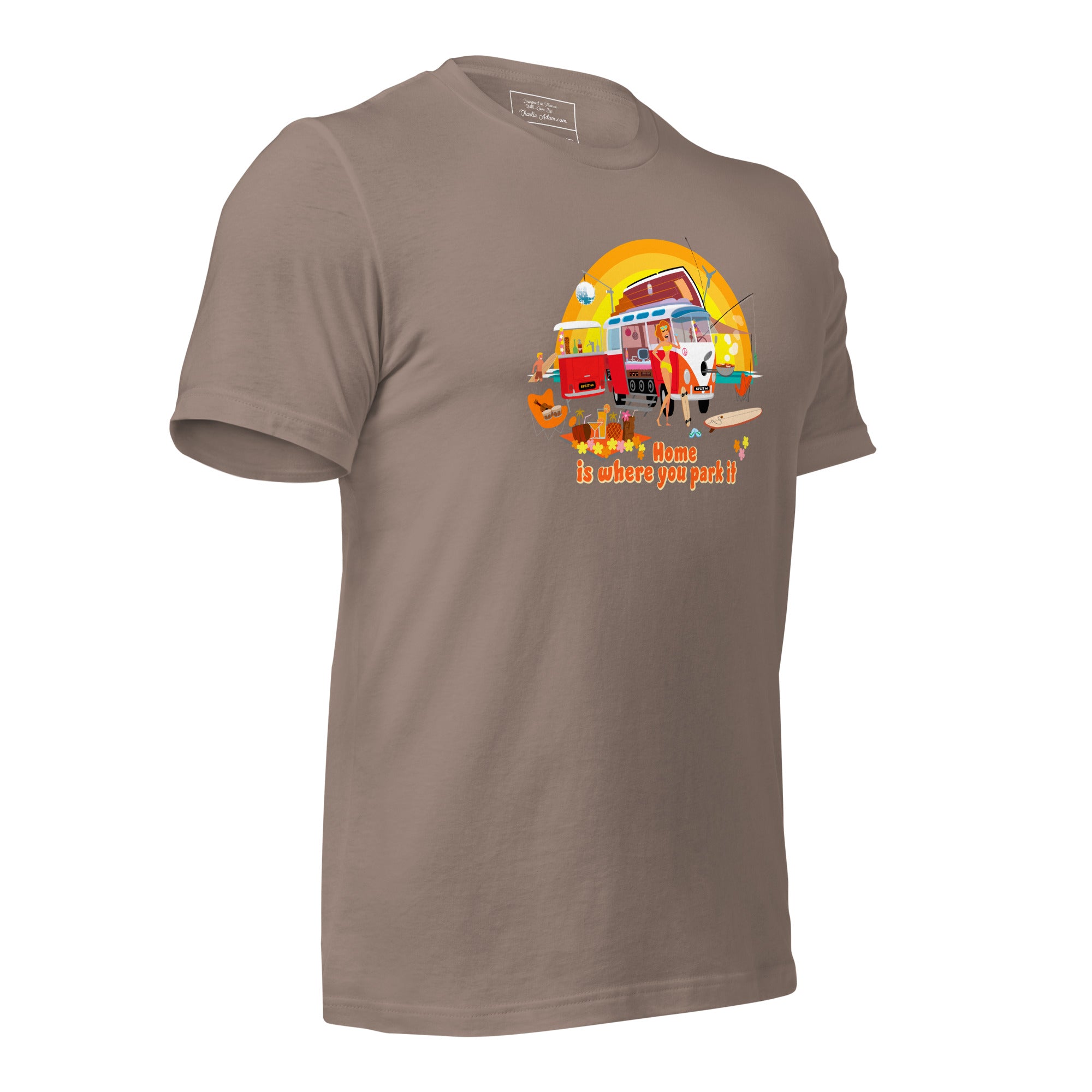 Unisex cotton t-shirt Ultra Combi on dark colors