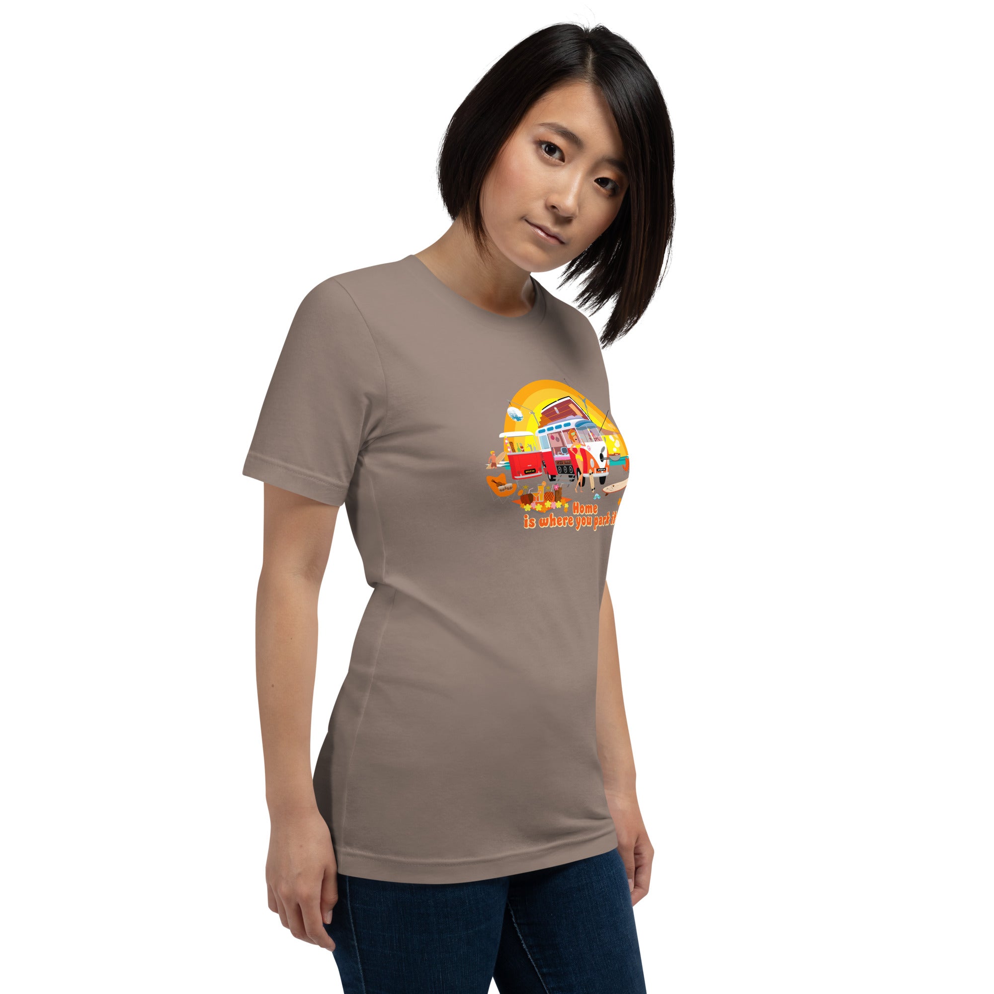 Unisex cotton t-shirt Ultra Combi on dark colors