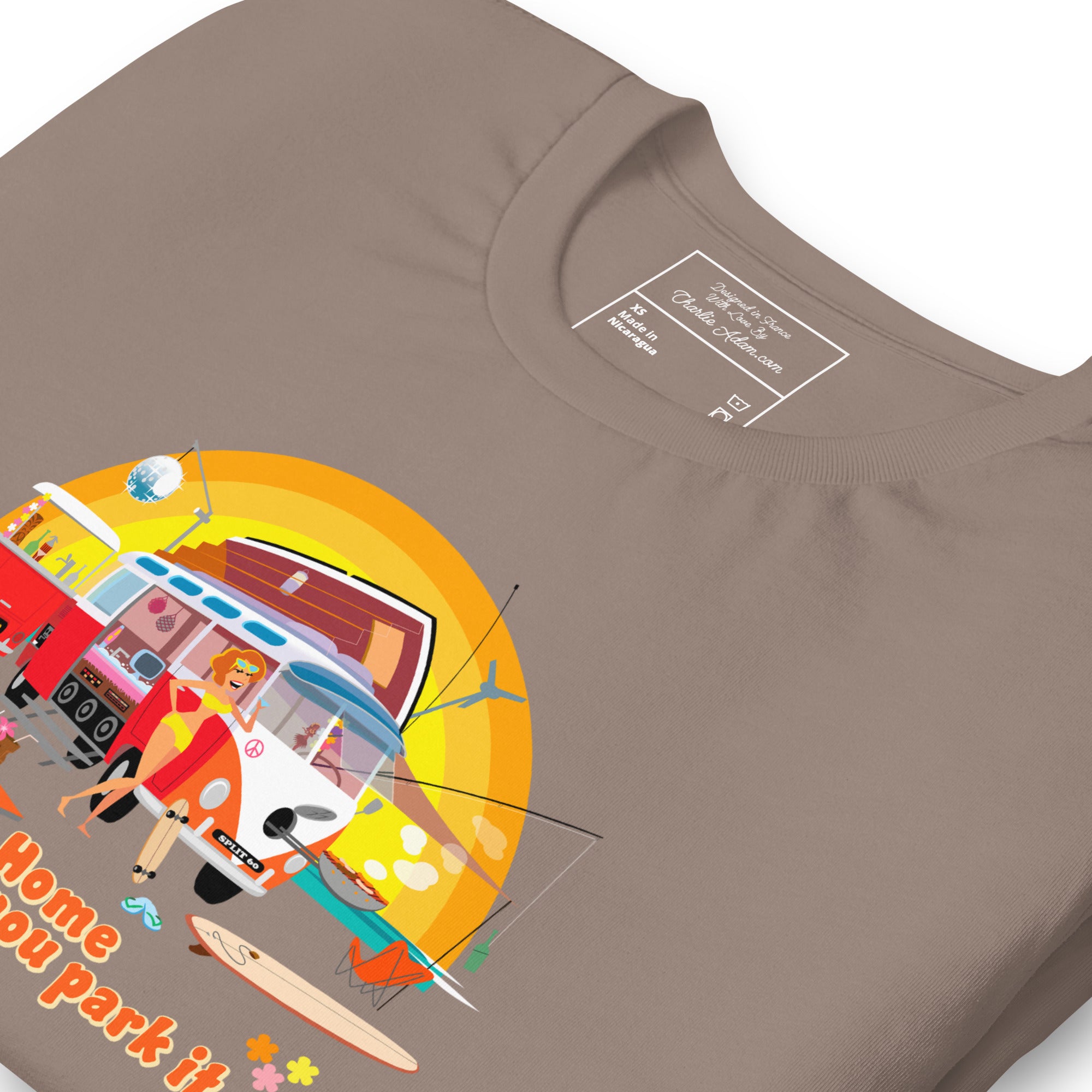 Unisex cotton t-shirt Ultra Combi on dark colors