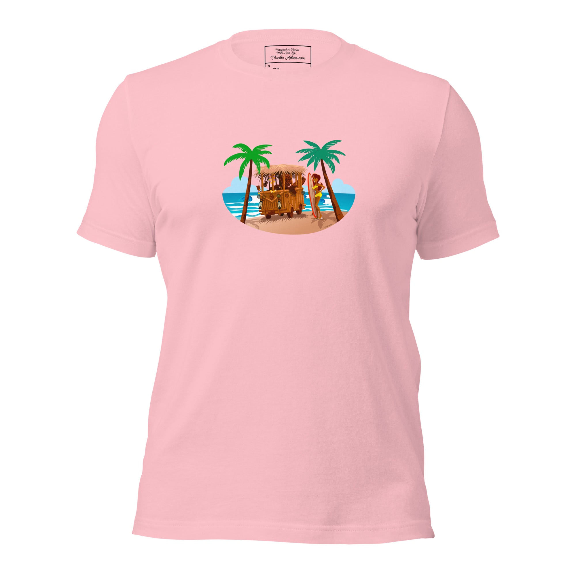 Unisex t-shirt Tiki Kombi on light colors