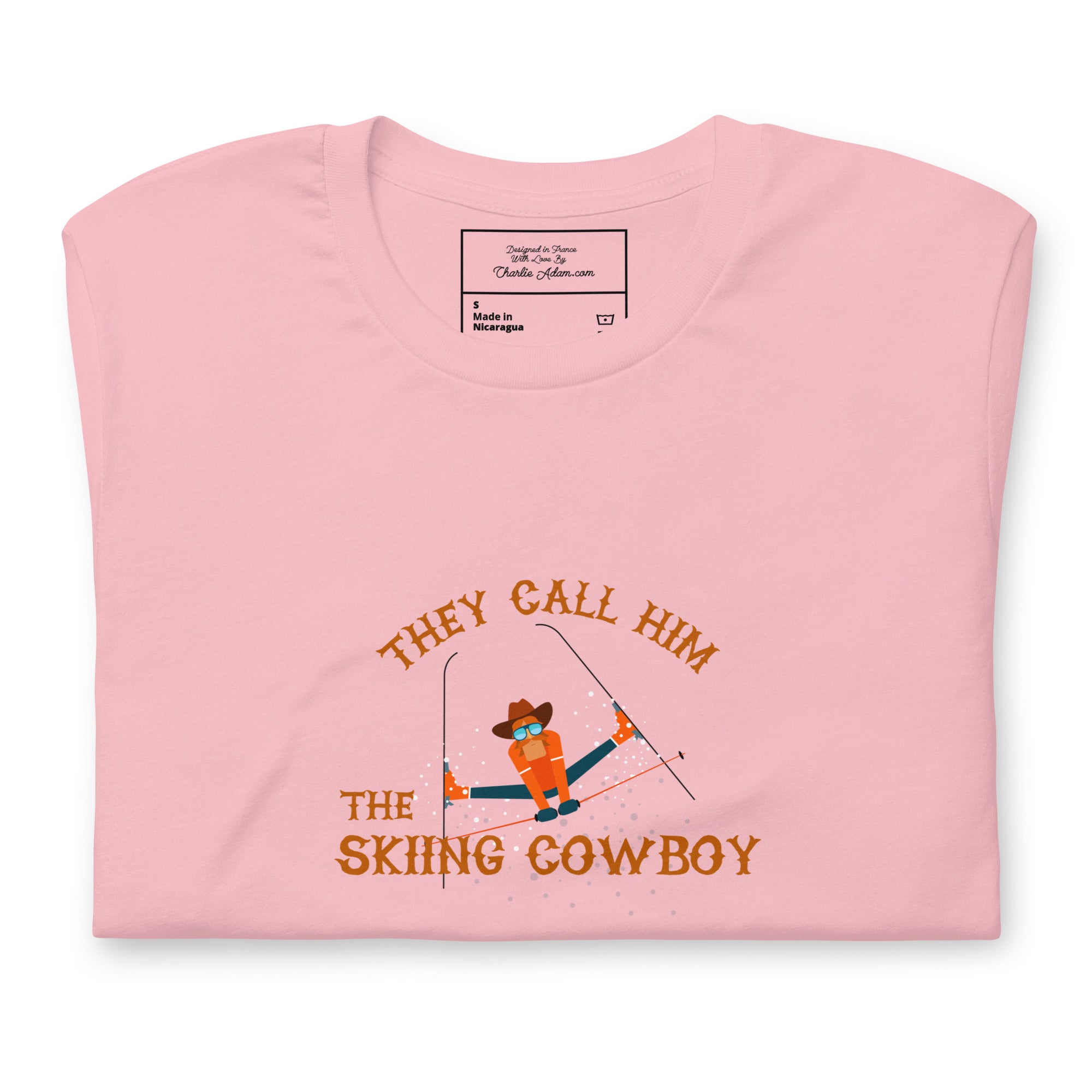 T-shirt en coton unisexe Hot Dogger sur couleurs claires