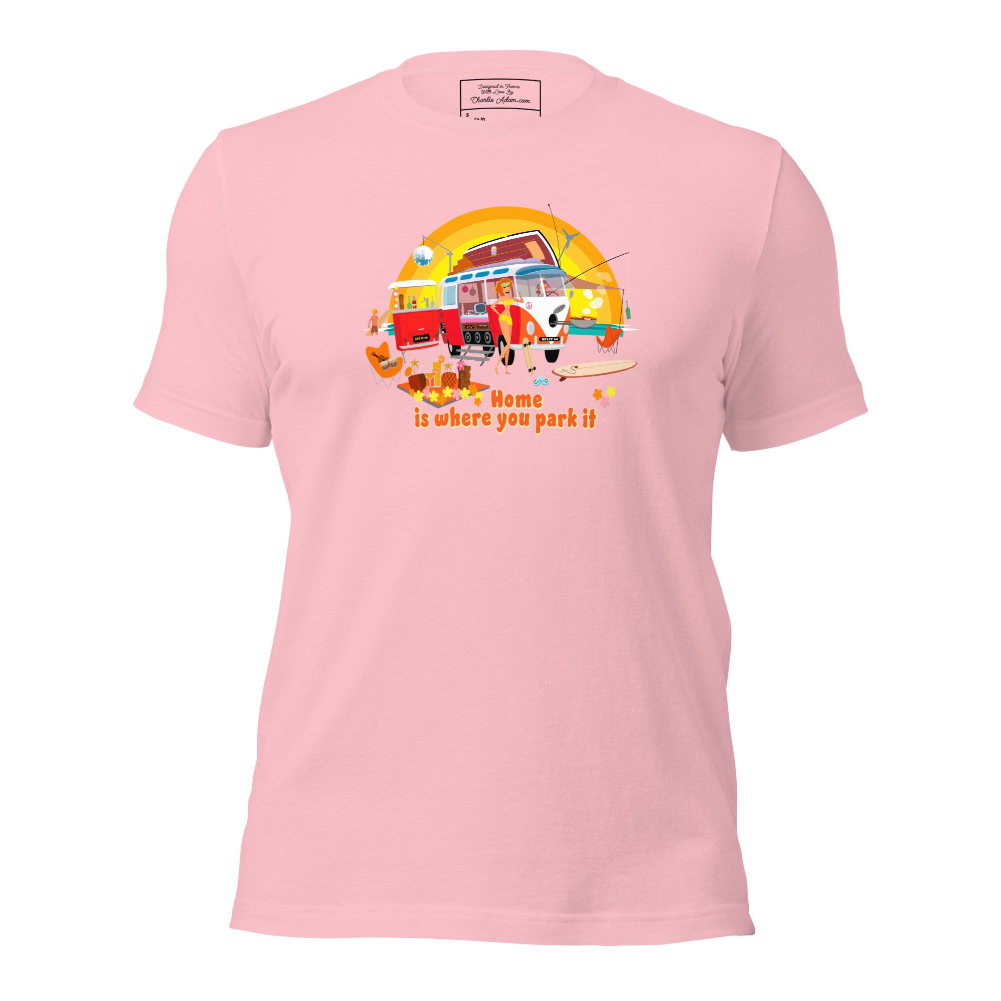 Unisex cotton t-shirt Ultra Combi on light colors