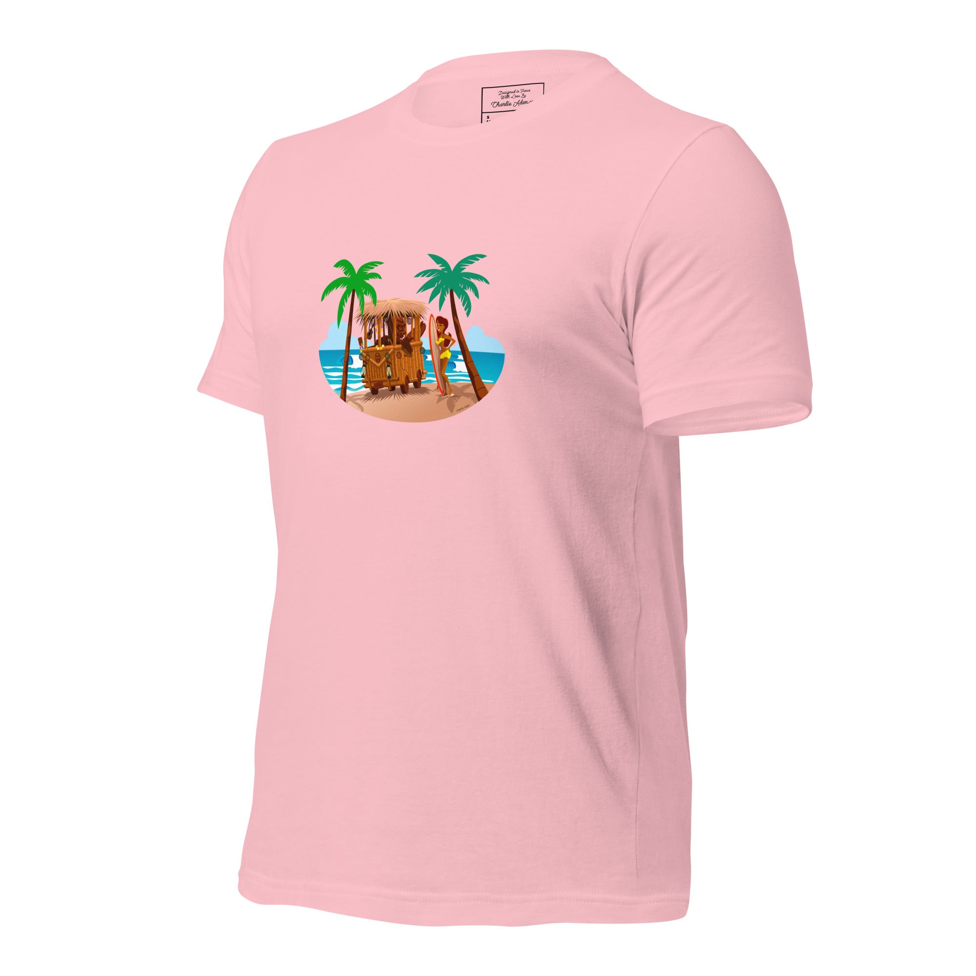 Unisex t-shirt Tiki Kombi on light colors