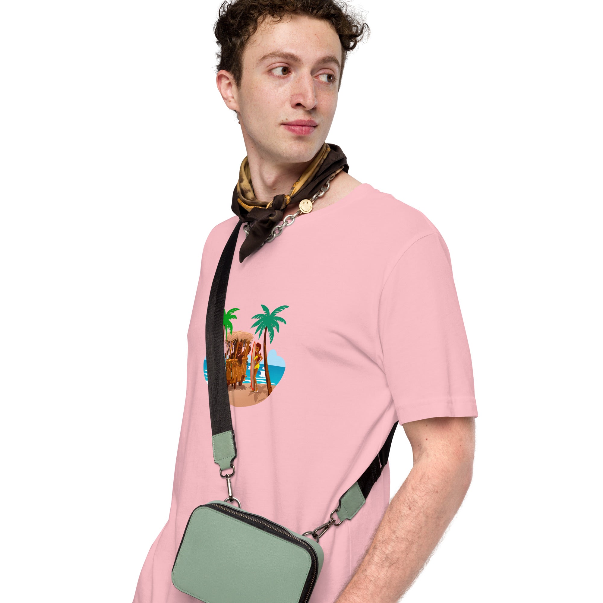 Unisex t-shirt Tiki Kombi on light colors