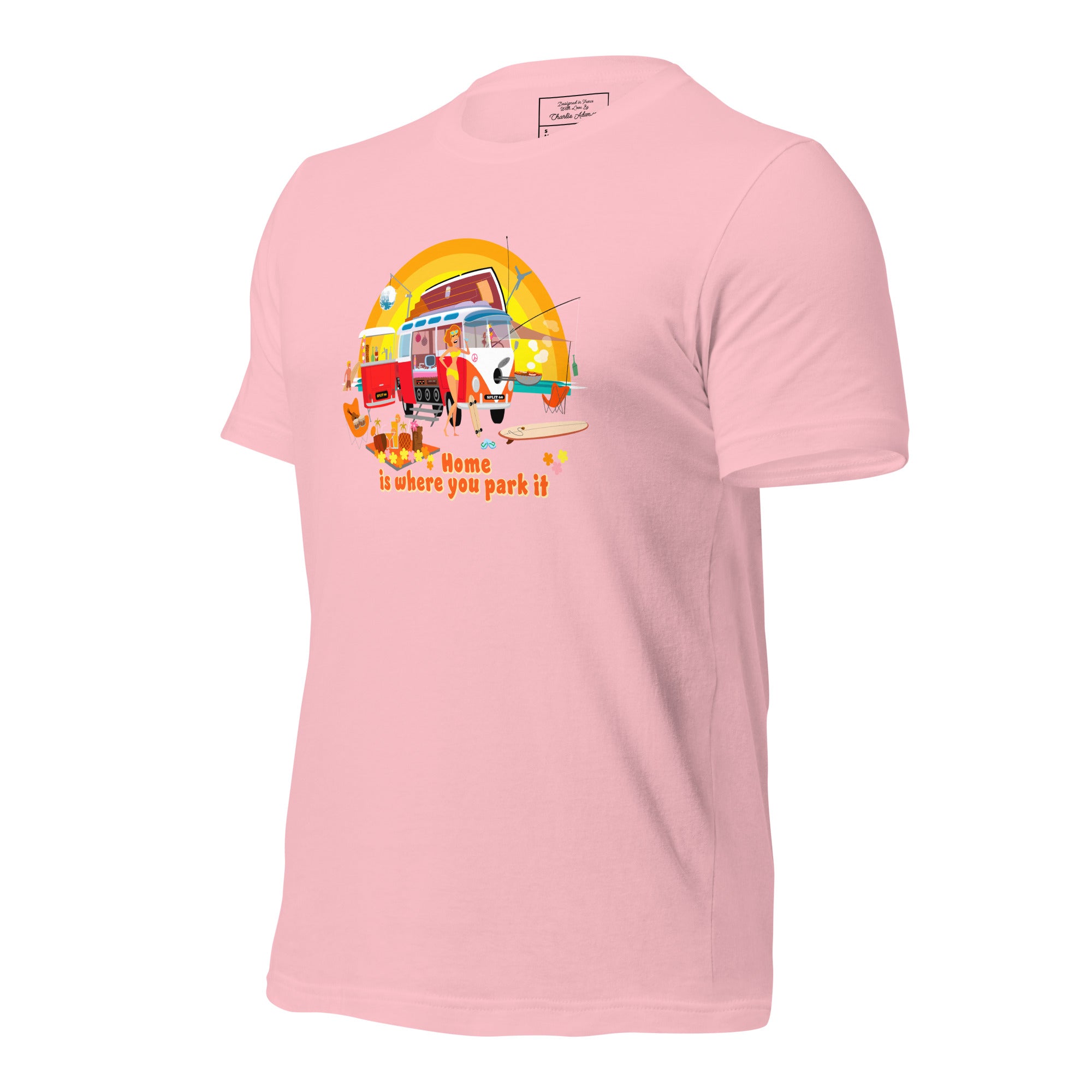 Unisex cotton t-shirt Ultra Combi on light colors