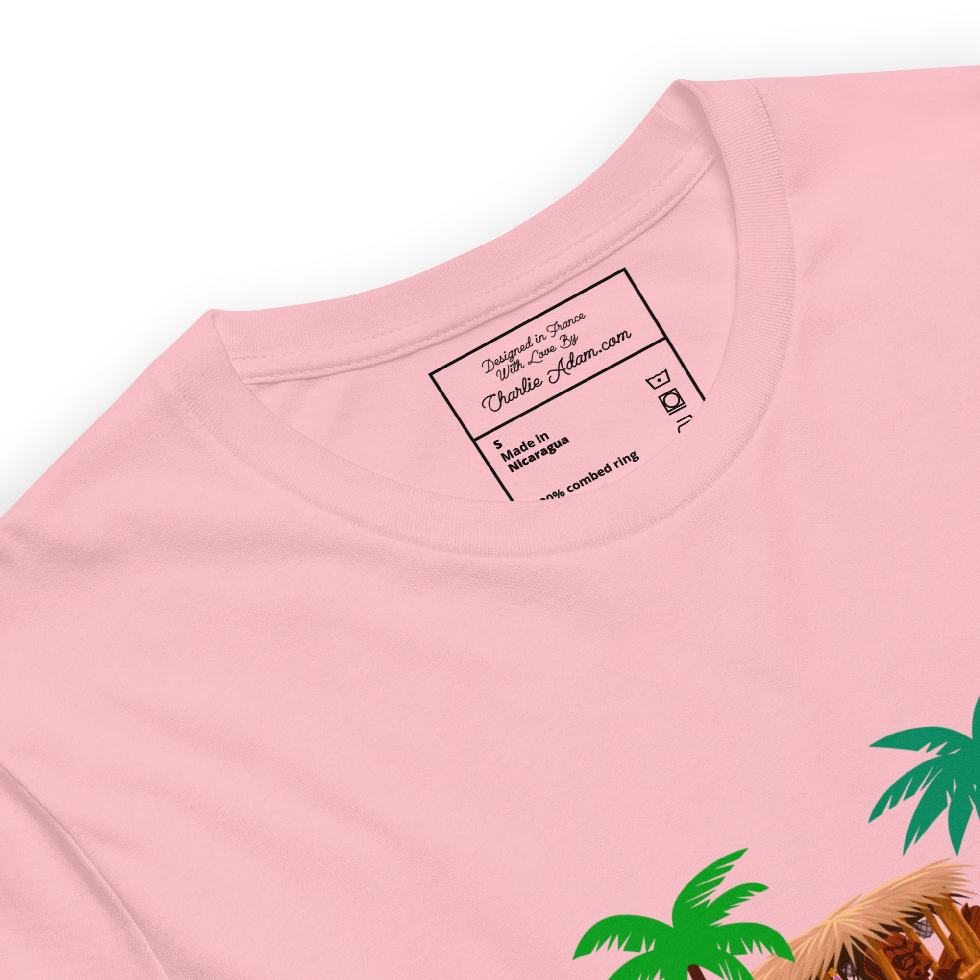 Unisex t-shirt Tiki Kombi on light colors