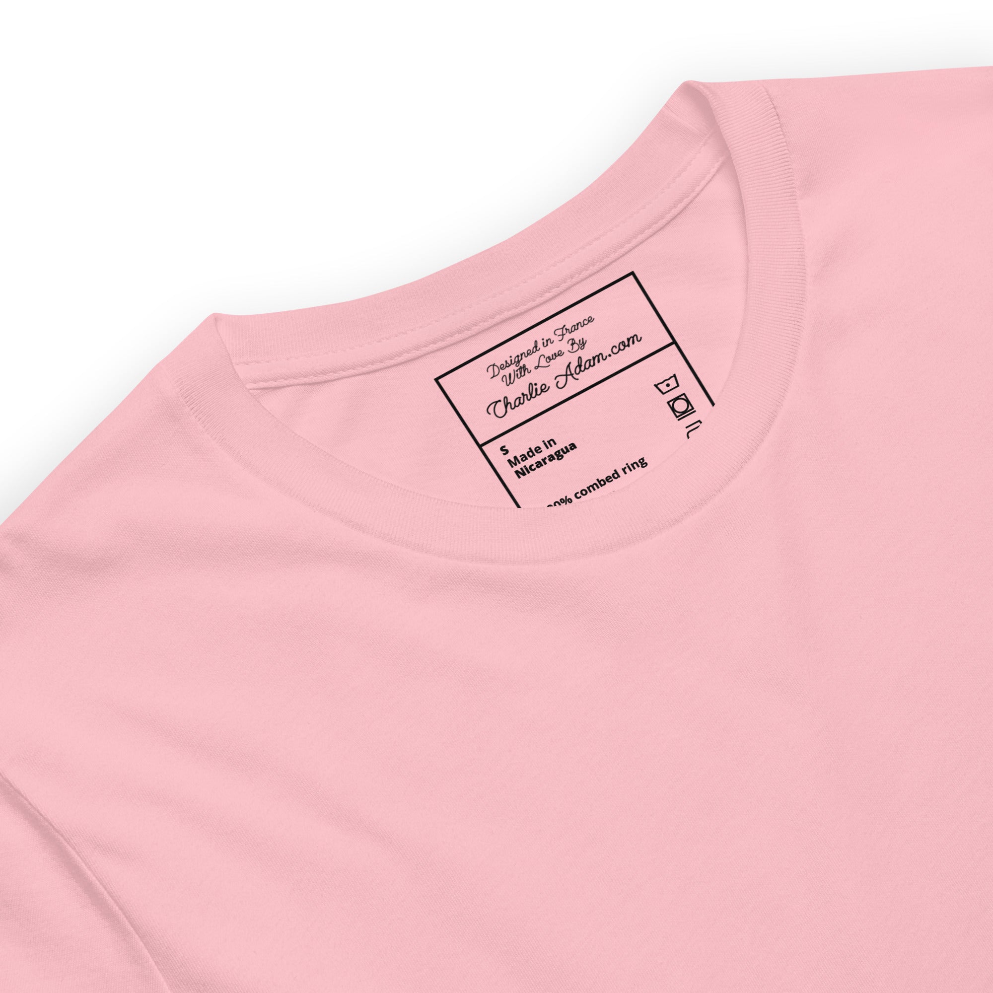 Unisex t-shirt Oh Bonne Mer 1 large printed pattern (back)