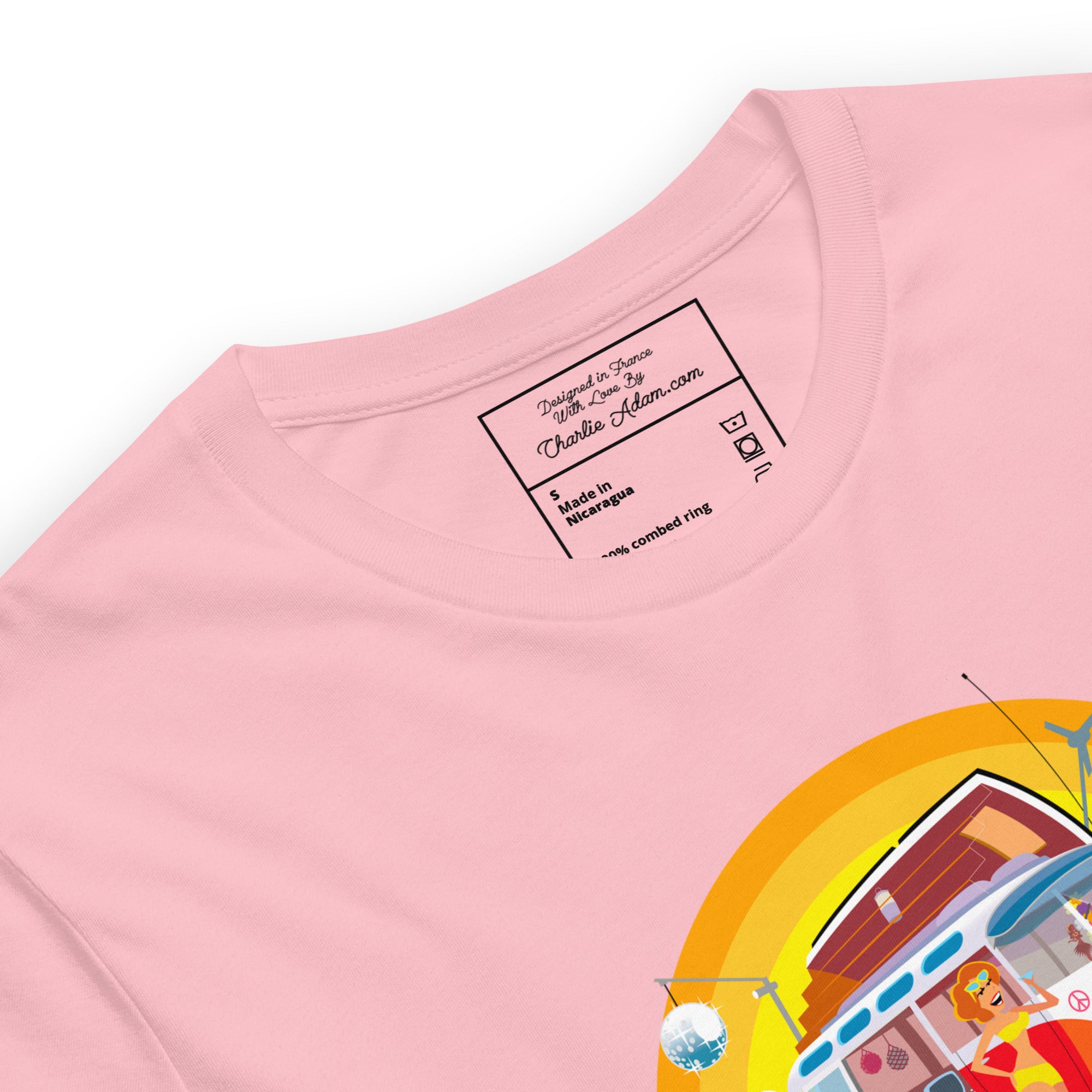 Unisex cotton t-shirt Ultra Combi on light colors