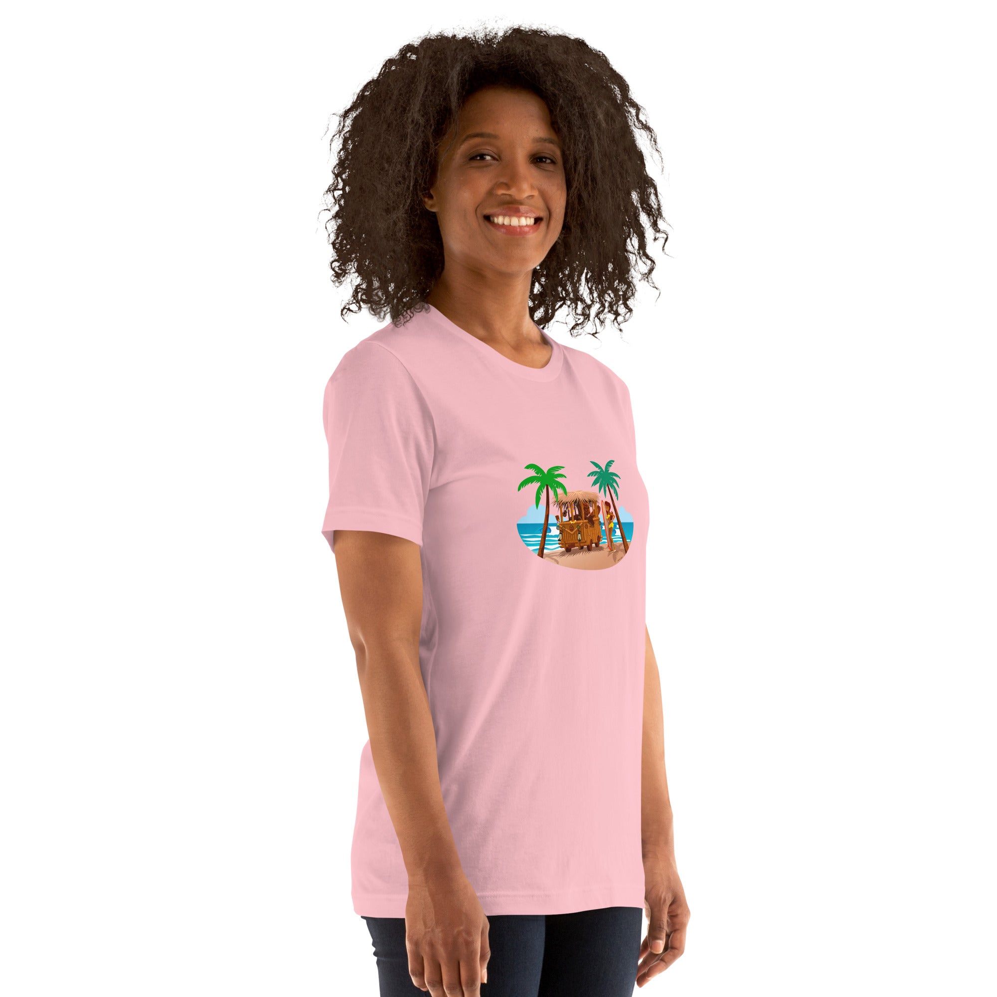 Unisex t-shirt Tiki Kombi on light colors