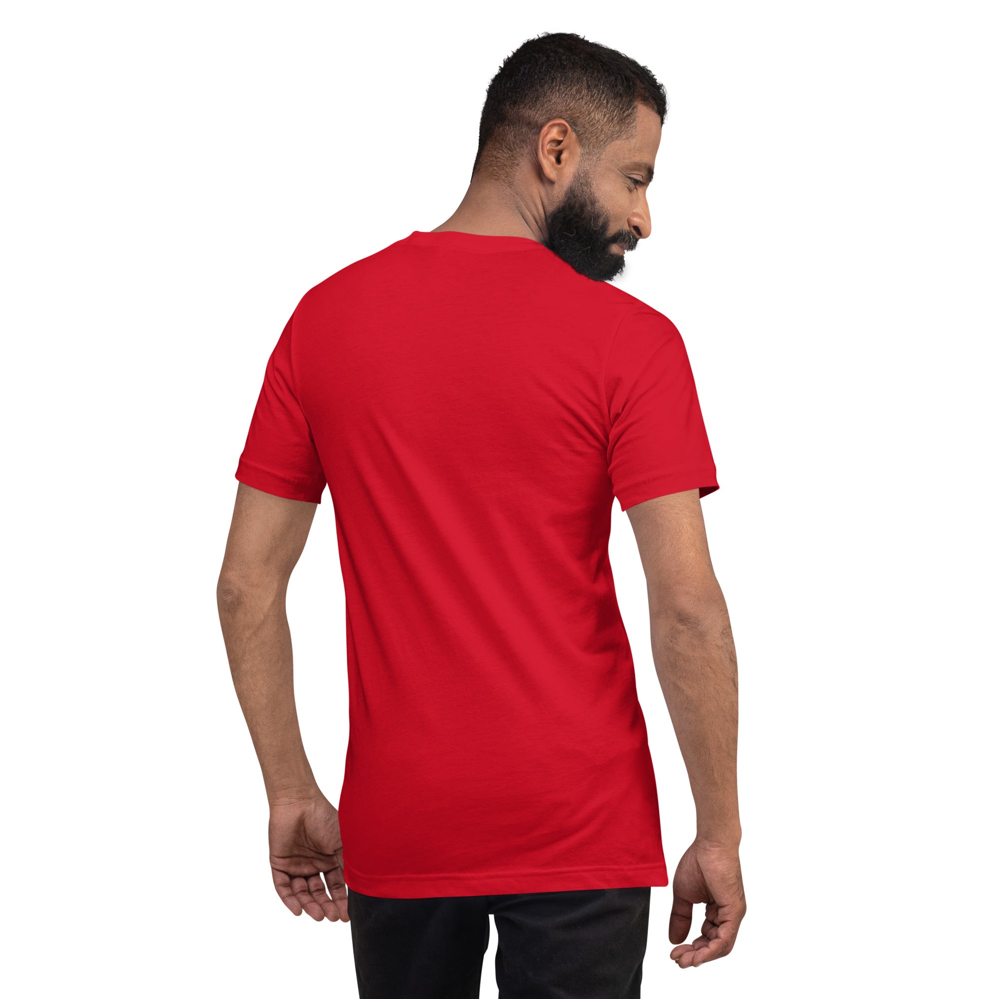 Unisex cotton t-shirt Vintage Campers on bright colors